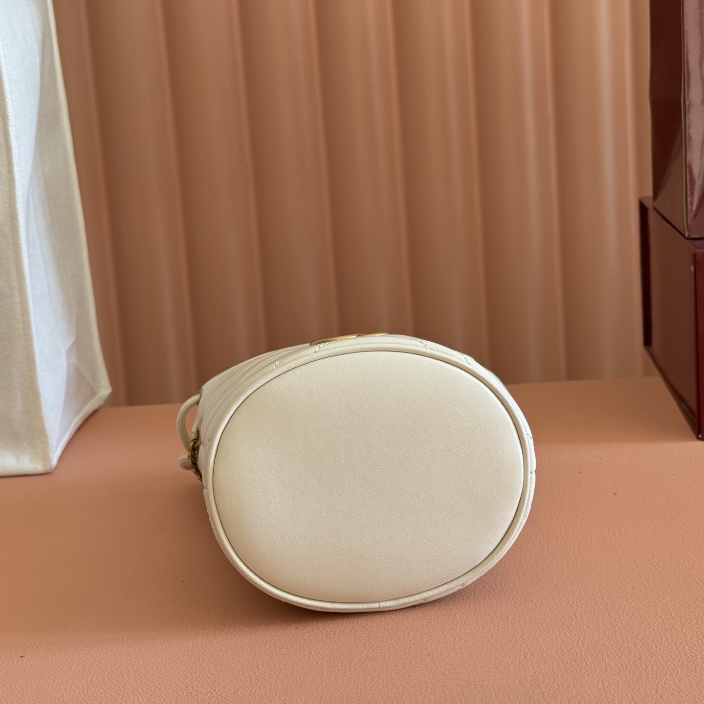 Gucci Bucket Bag Blue M-10cm