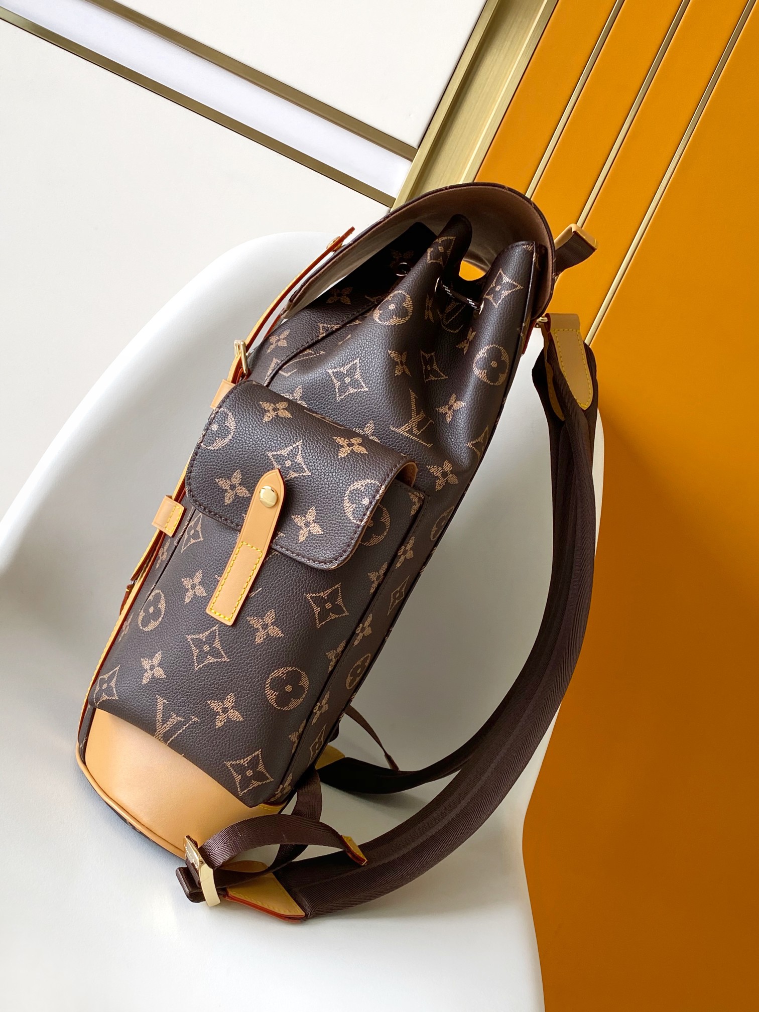 Louis Vuitton Backpack Canvas M-s