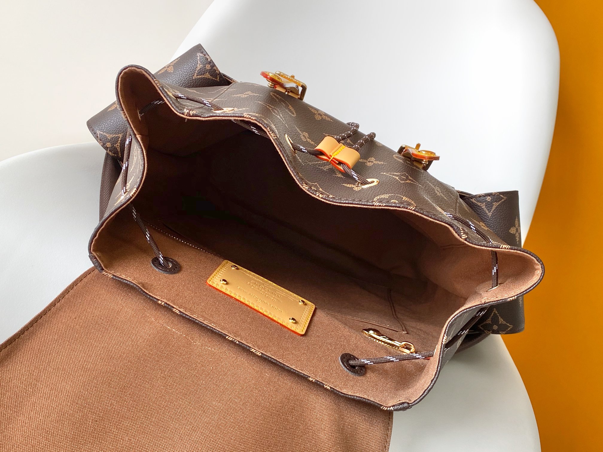 Louis Vuitton Backpack Canvas M-s