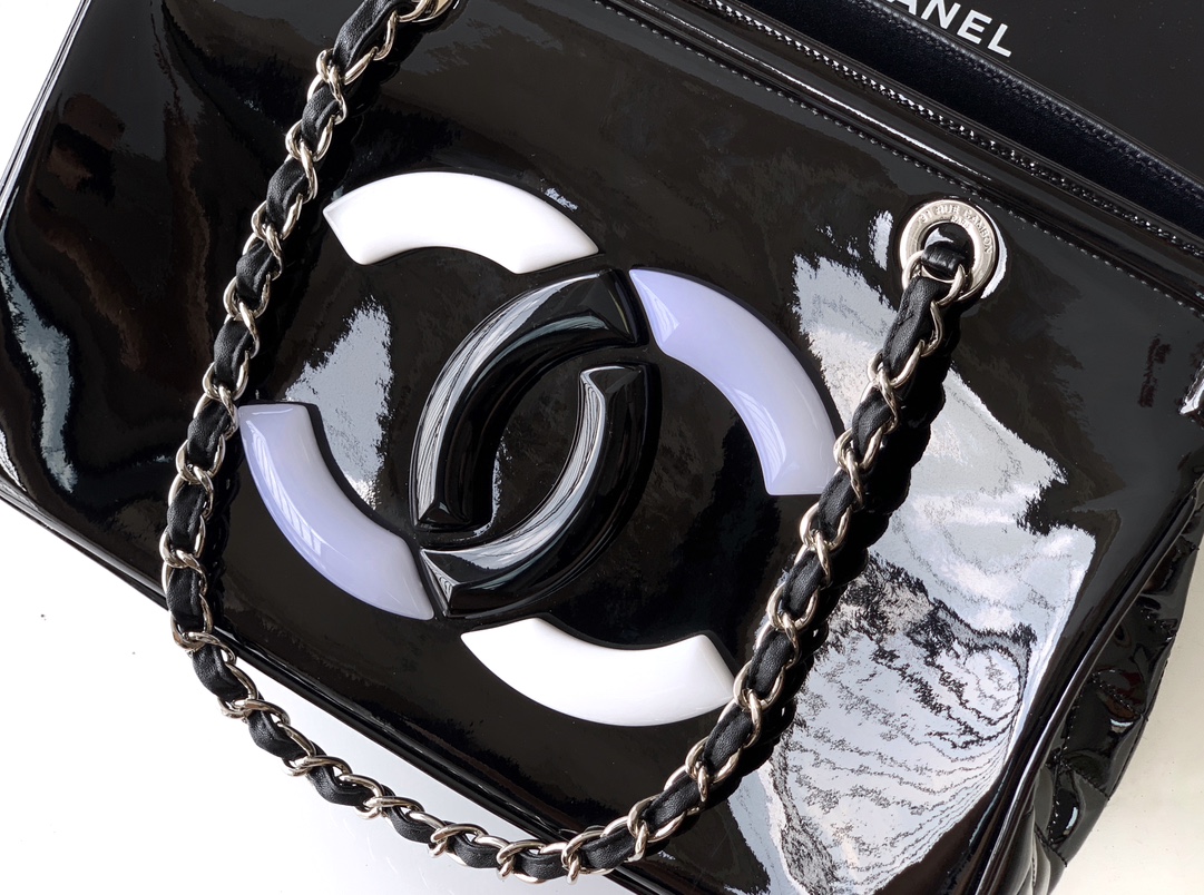 Chanel Tote Bag Black Large Capacity M-l