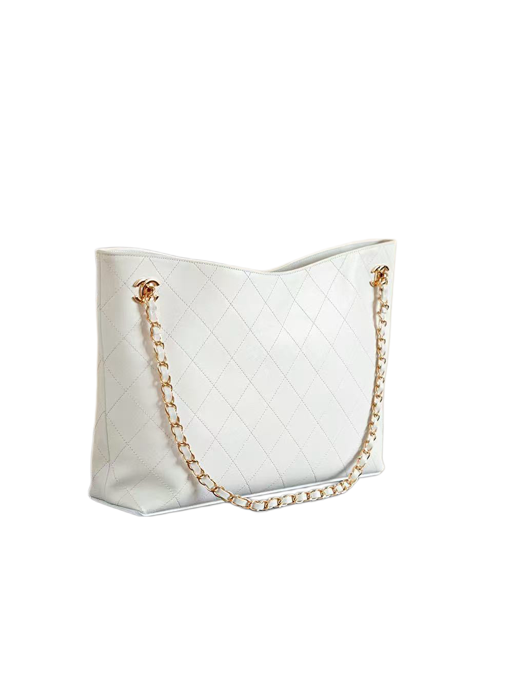 Chanel Basic Bag White M-l-s