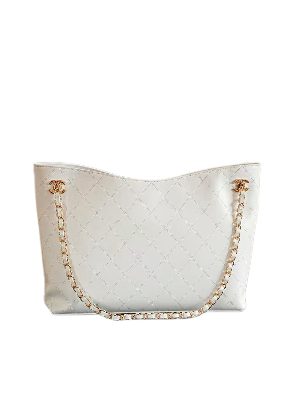 Chanel Basic Bag White M-l-s