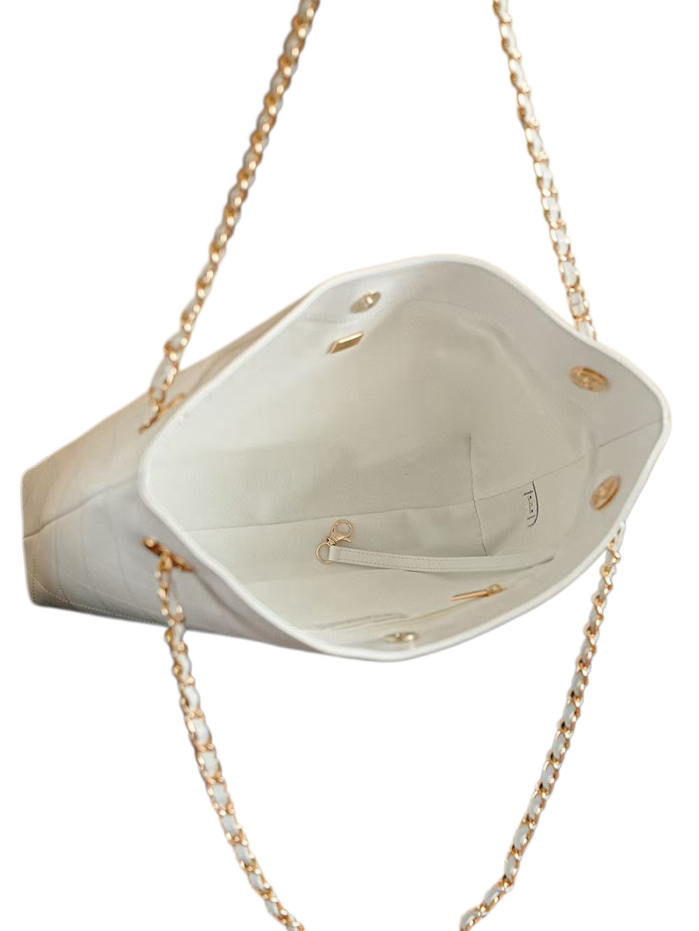 Chanel Basic Bag White M-l-s