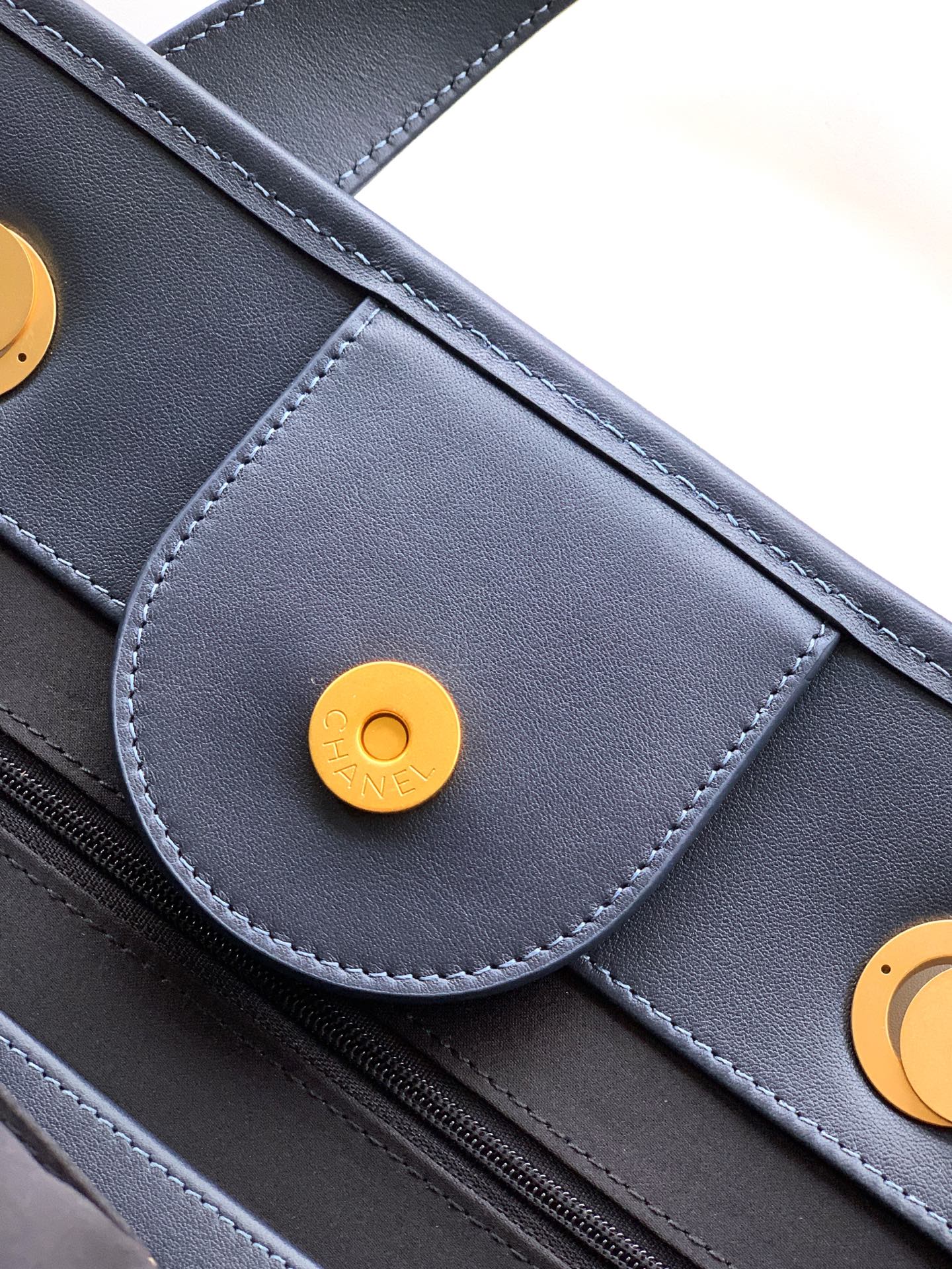 Chanel Tote Bag Cow Leather 12cm-l