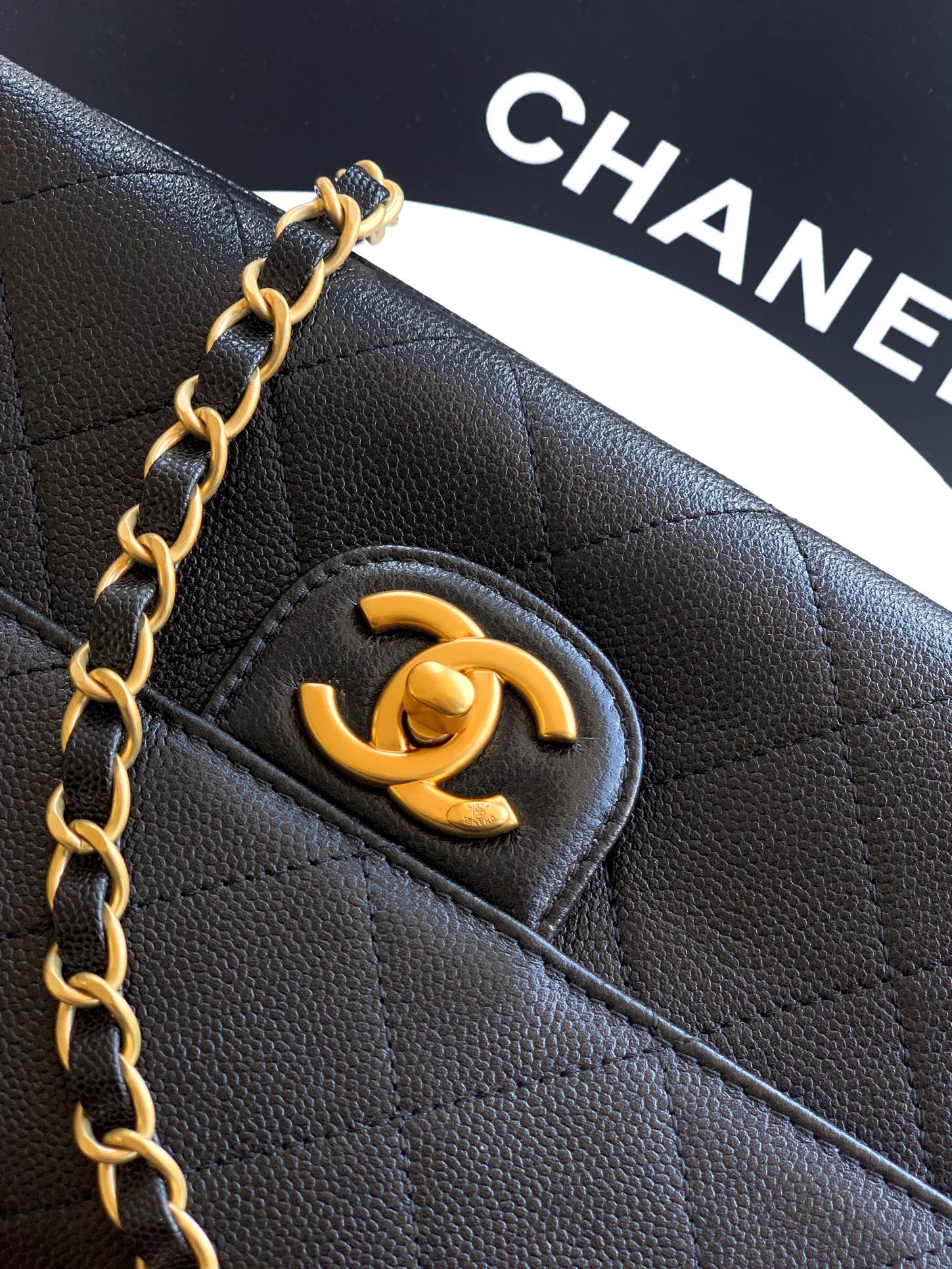 Chanel Basic Bag Cow Leather 25cm-l