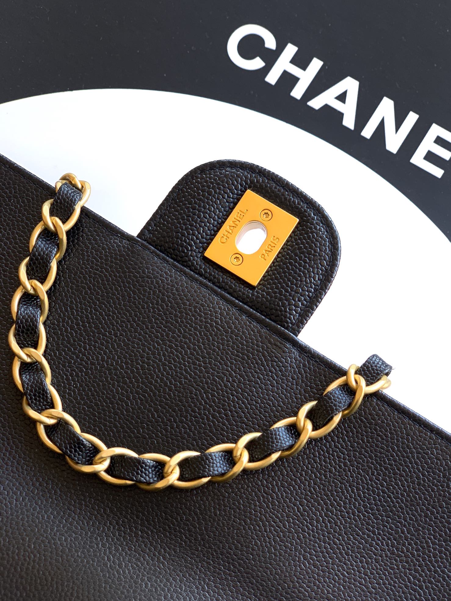 Chanel Basic Bag Cow Leather 25cm-l