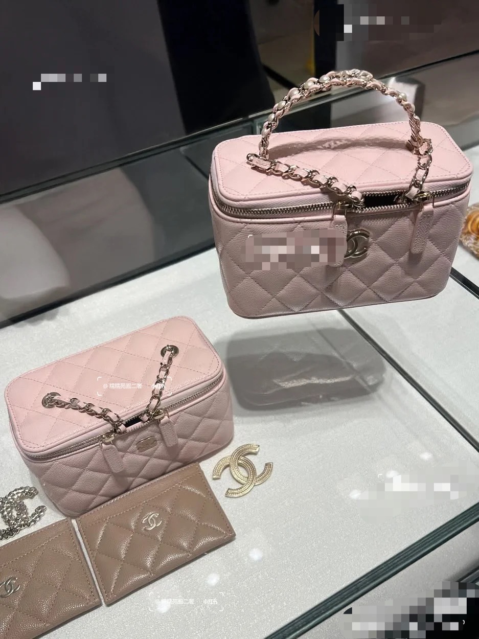 Chanel Basic Bag Pink M-l