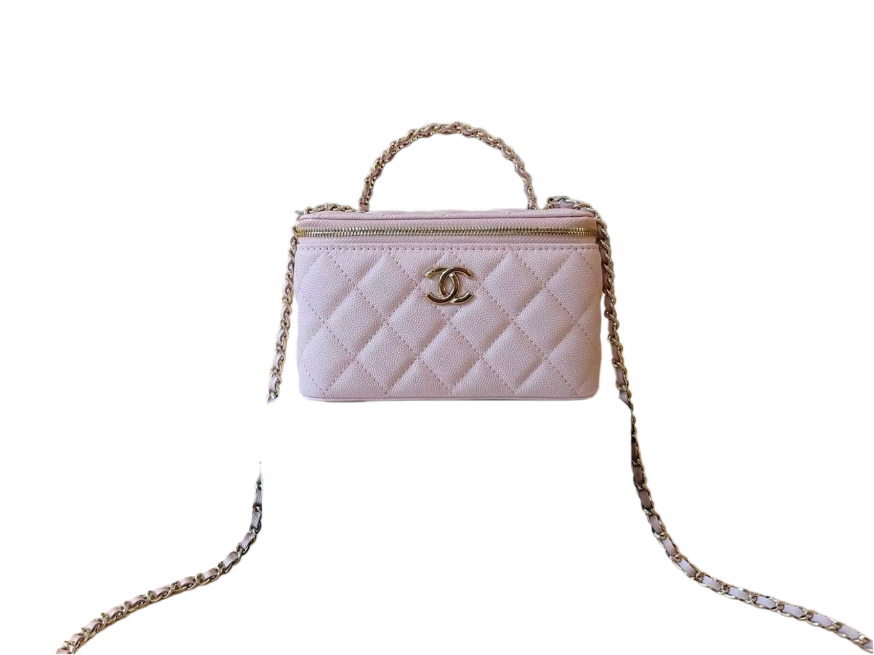 Chanel Basic Bag Pink M-l