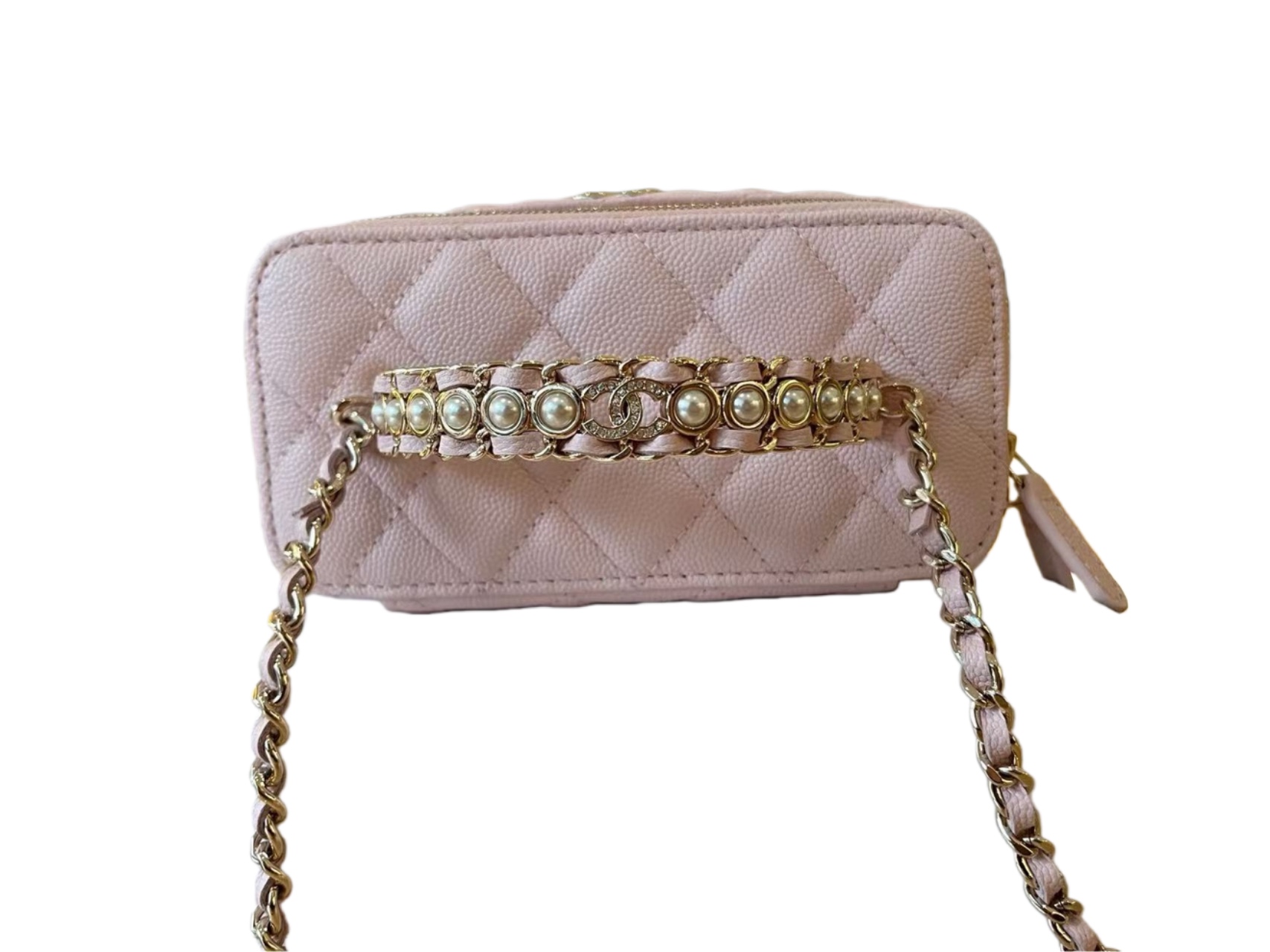 Chanel Basic Bag Pink M-l