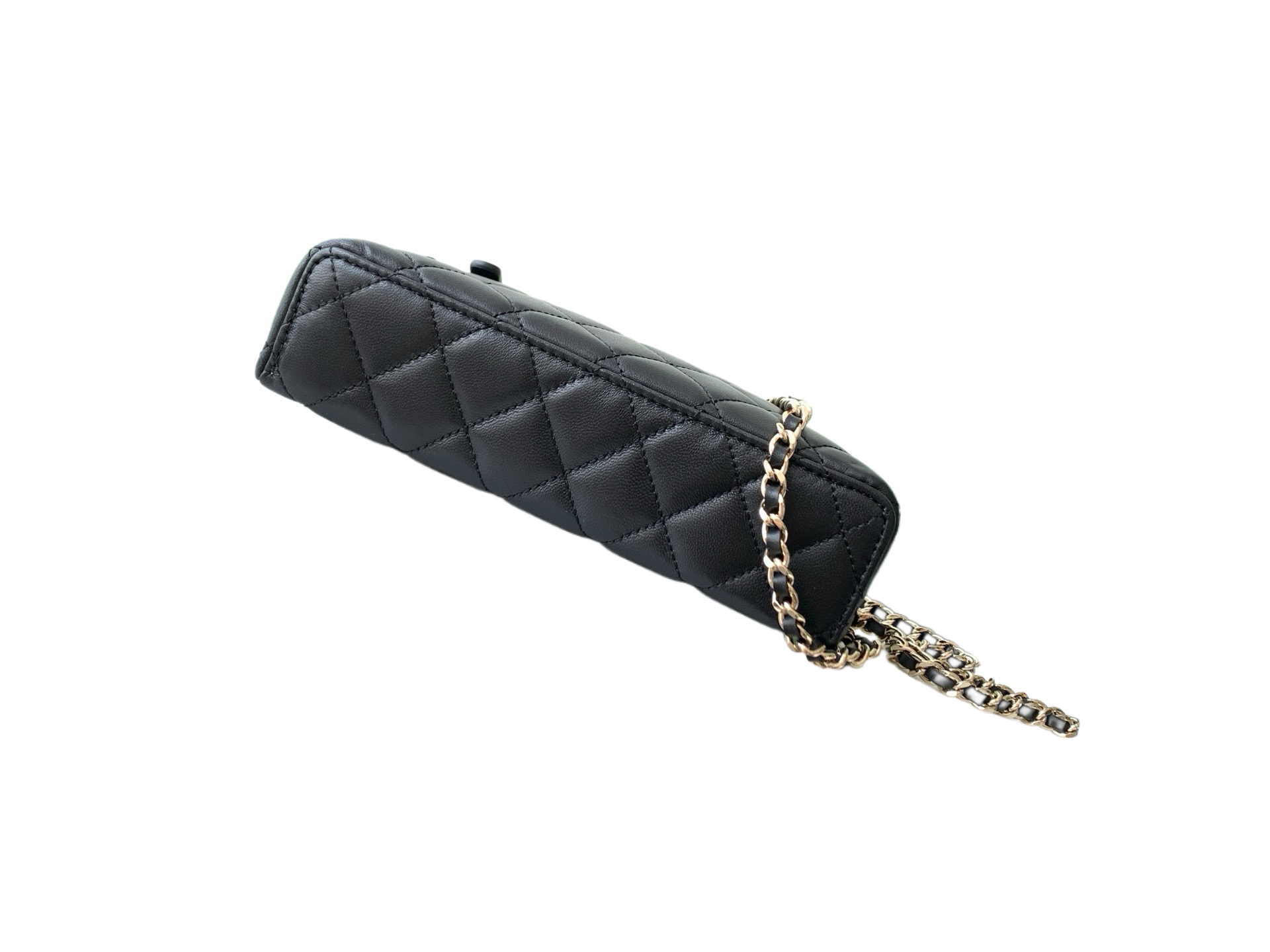 Chanel Basic Bag Cow Leather Black M-l-s