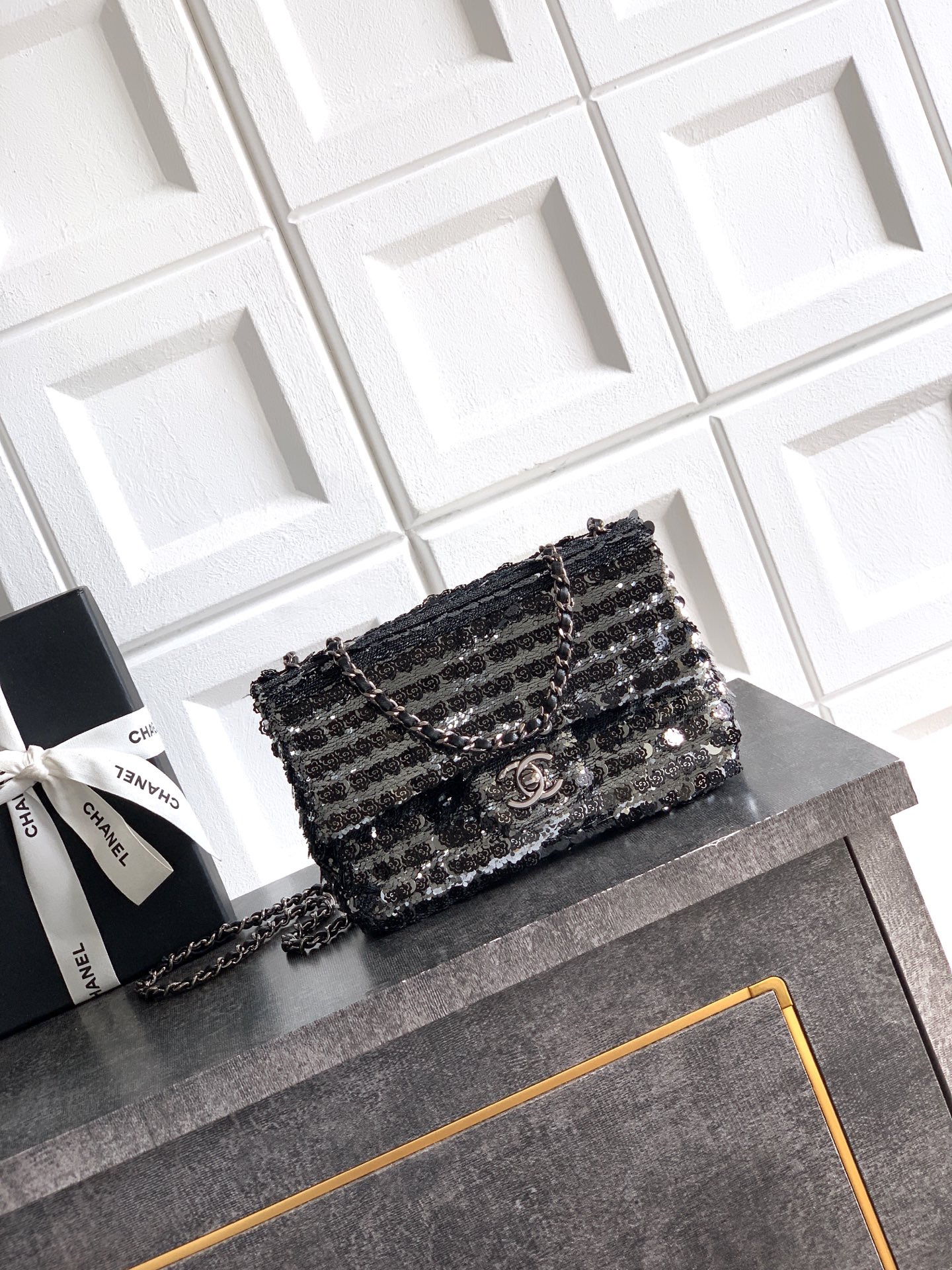 Ysl Clutch Bag Black 20cm-l-s