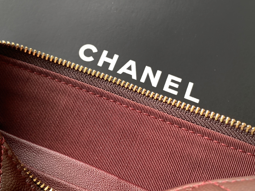 Chanel Basic Bag Cow Leather Brown M-l