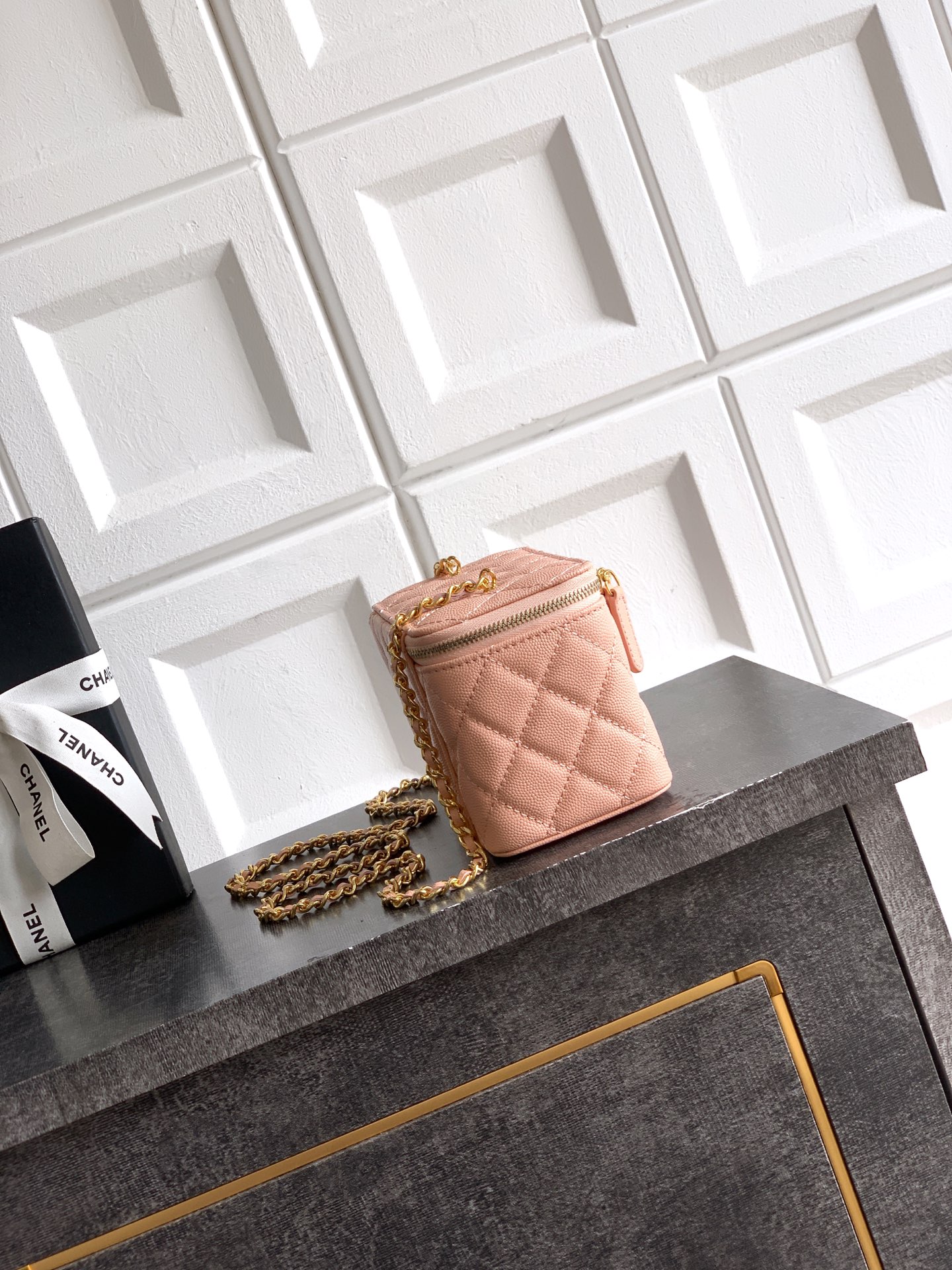 Chanel Basic Bag Pink M-l