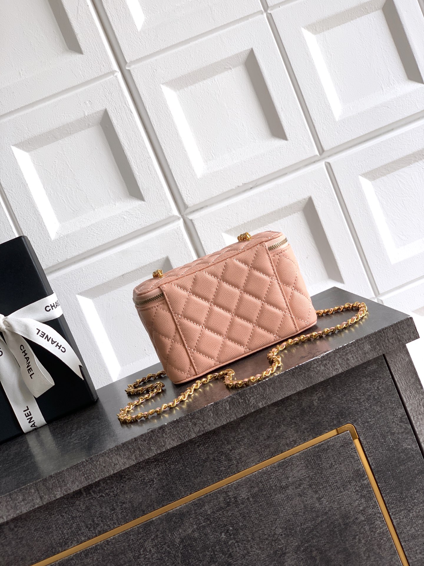 Chanel Basic Bag Pink M-l