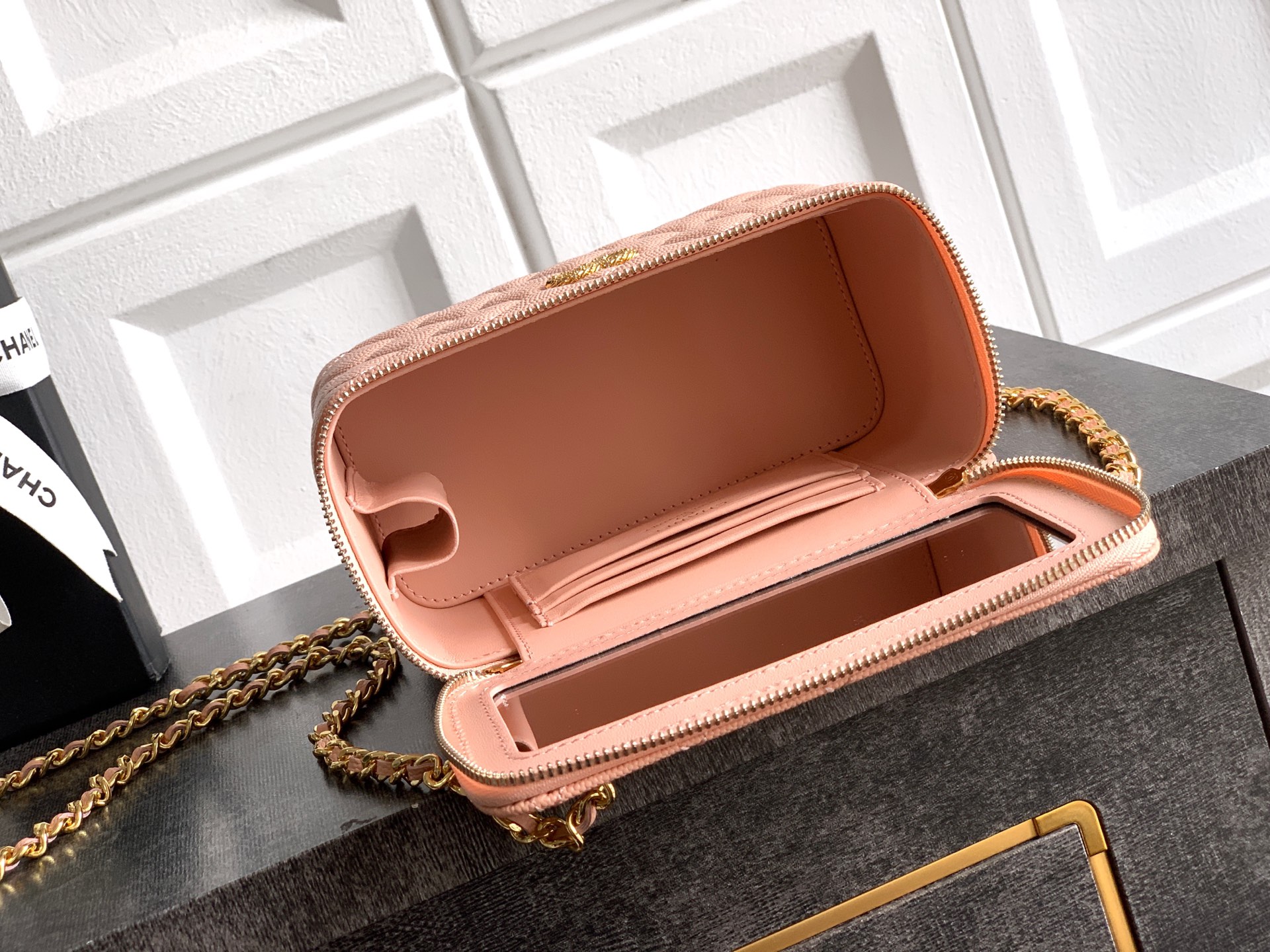 Chanel Basic Bag Pink M-l