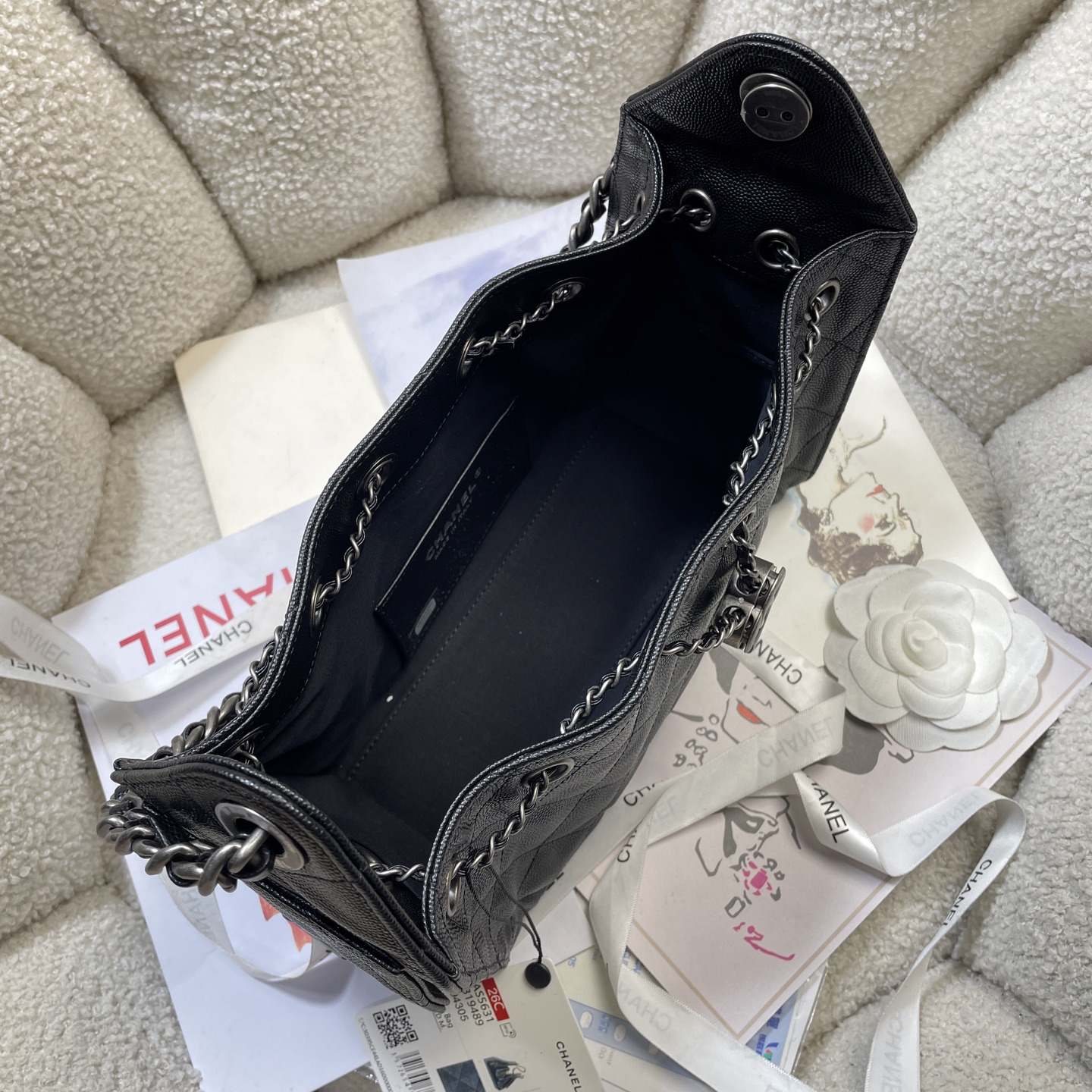 Chanel Basic Bag Gold M-l