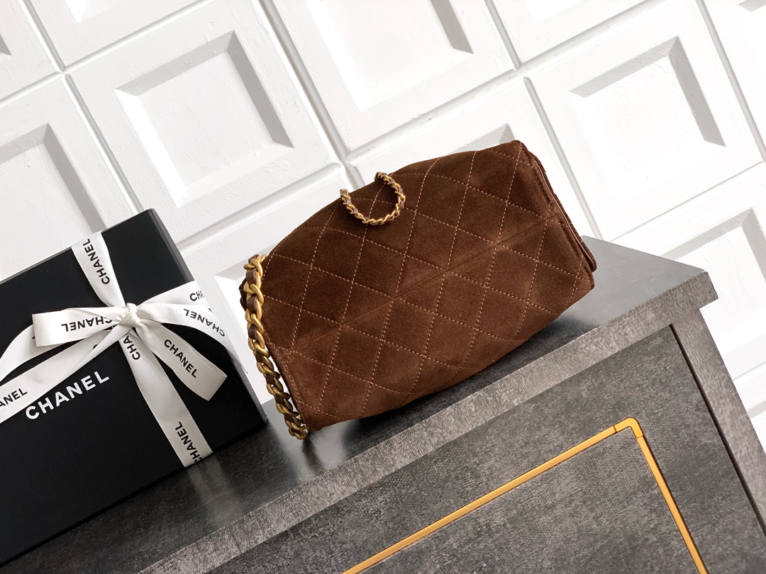 Chanel Basic Bag Brown M-l