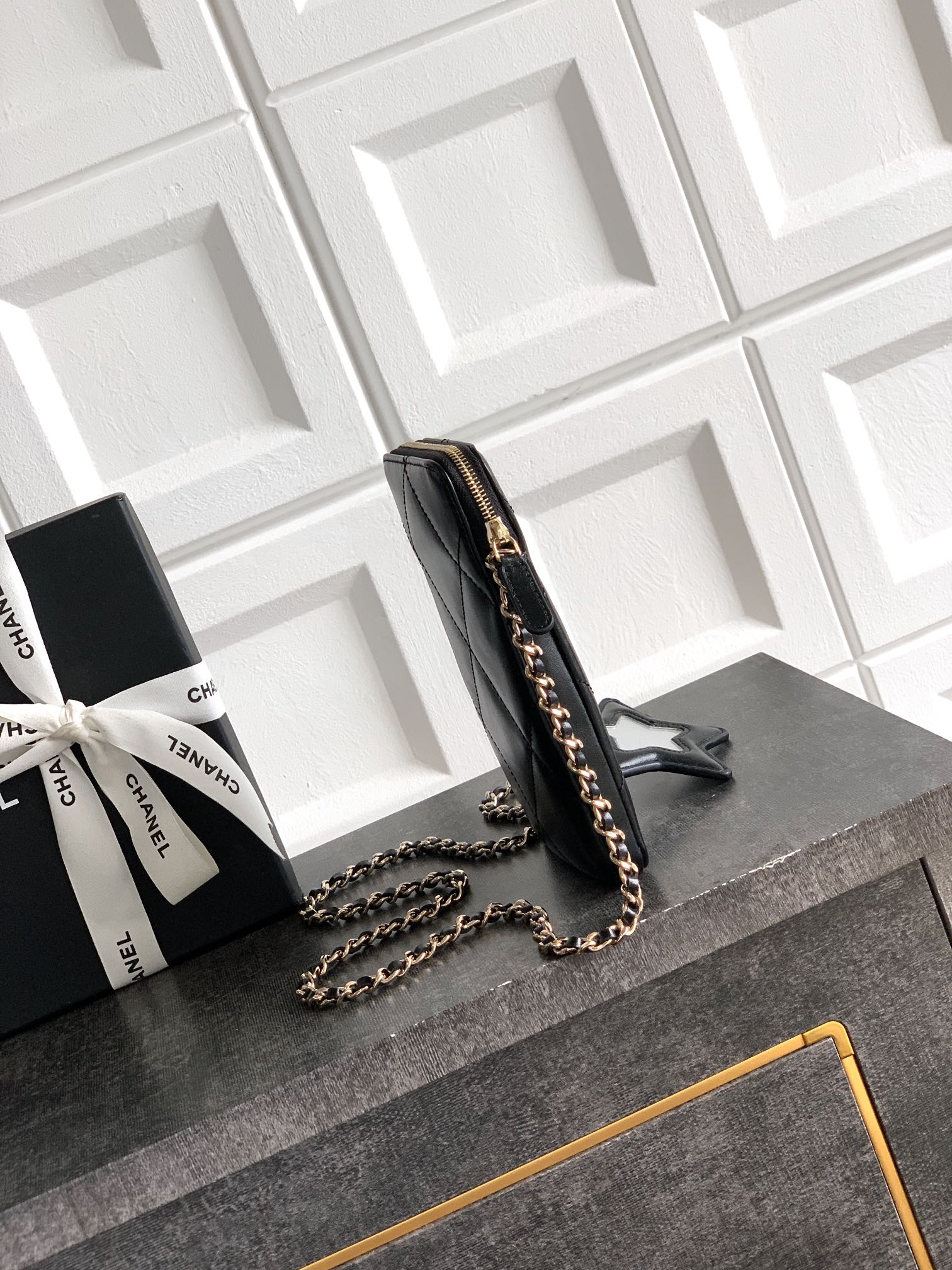 Chanel Basic Bag Cow Leather M-l