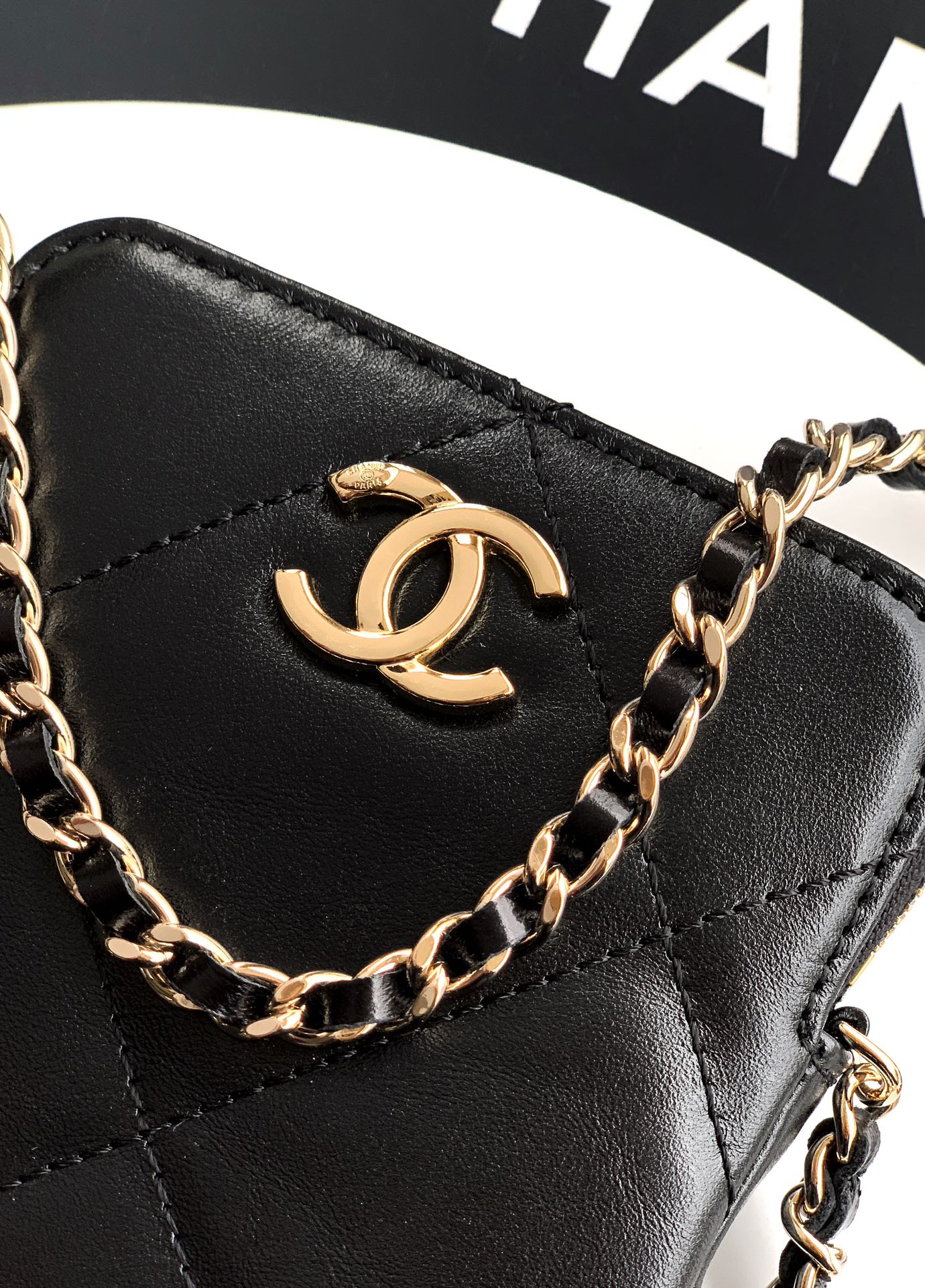 Chanel Basic Bag Cow Leather M-l