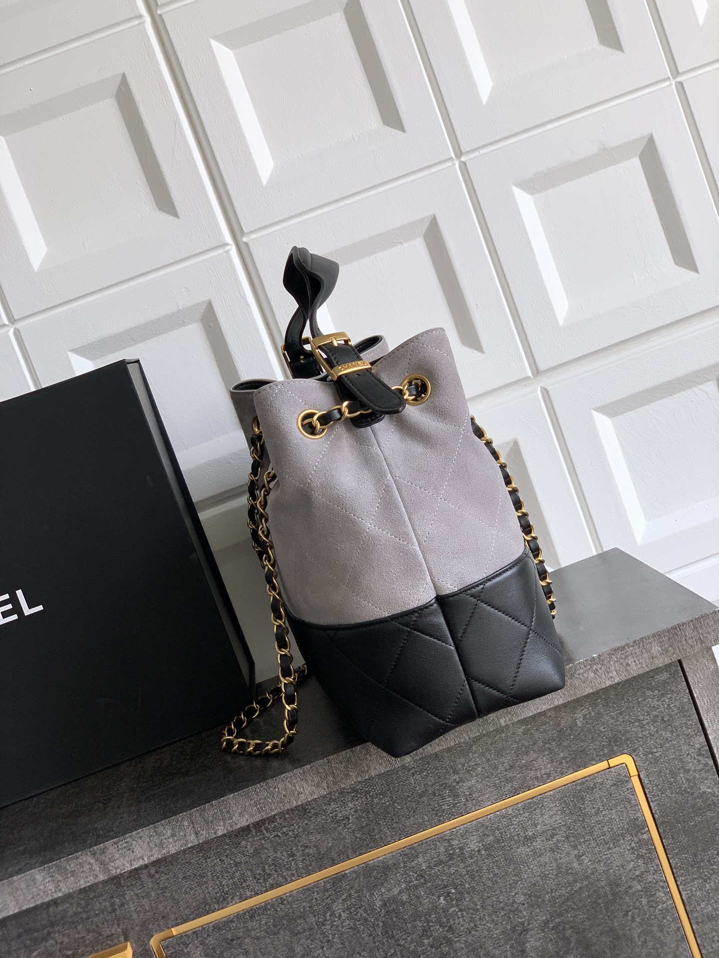 Chanel Female Basic Bag Gray L
