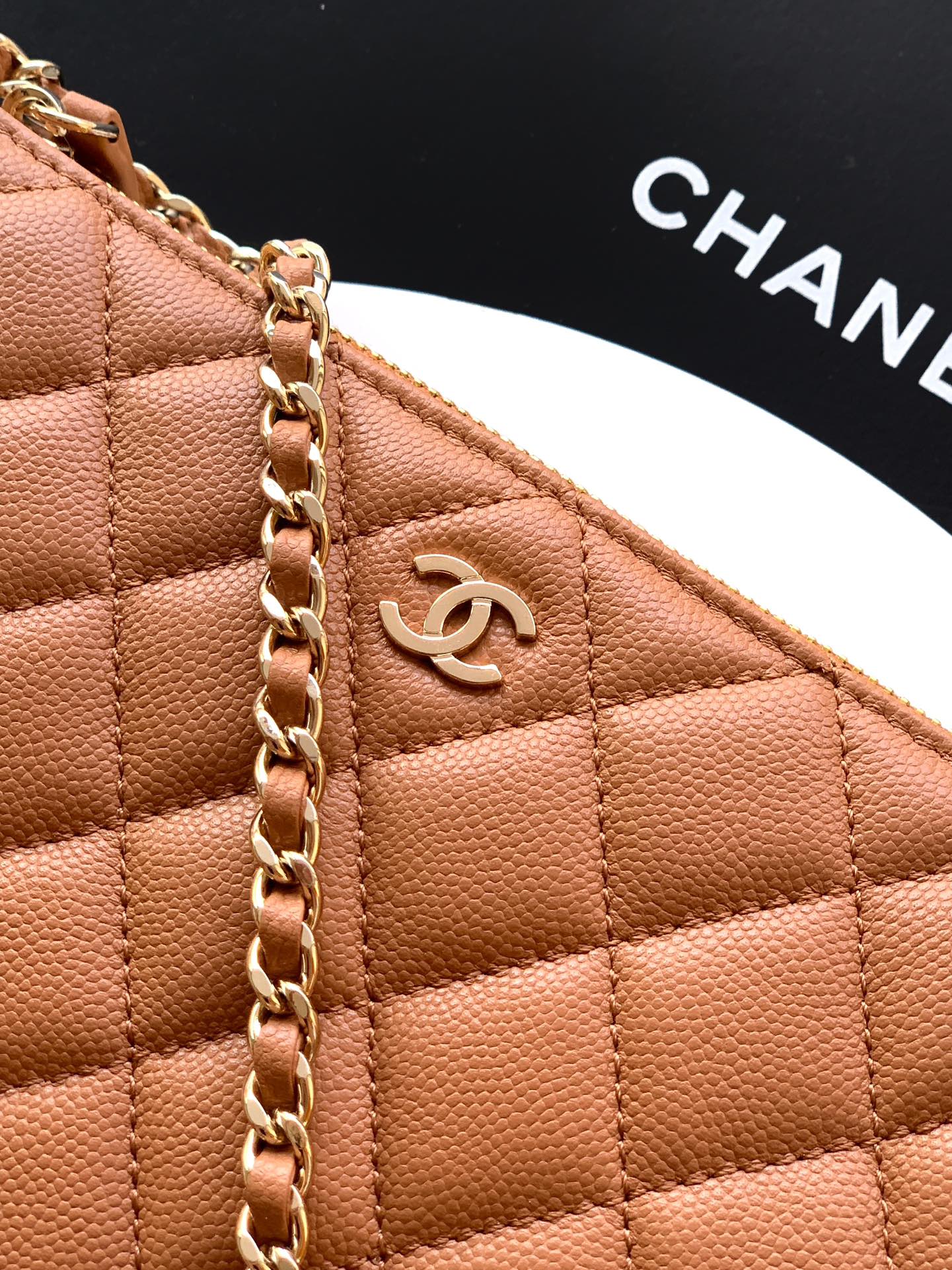 Chanel Basic Bag Cow Leather M-l