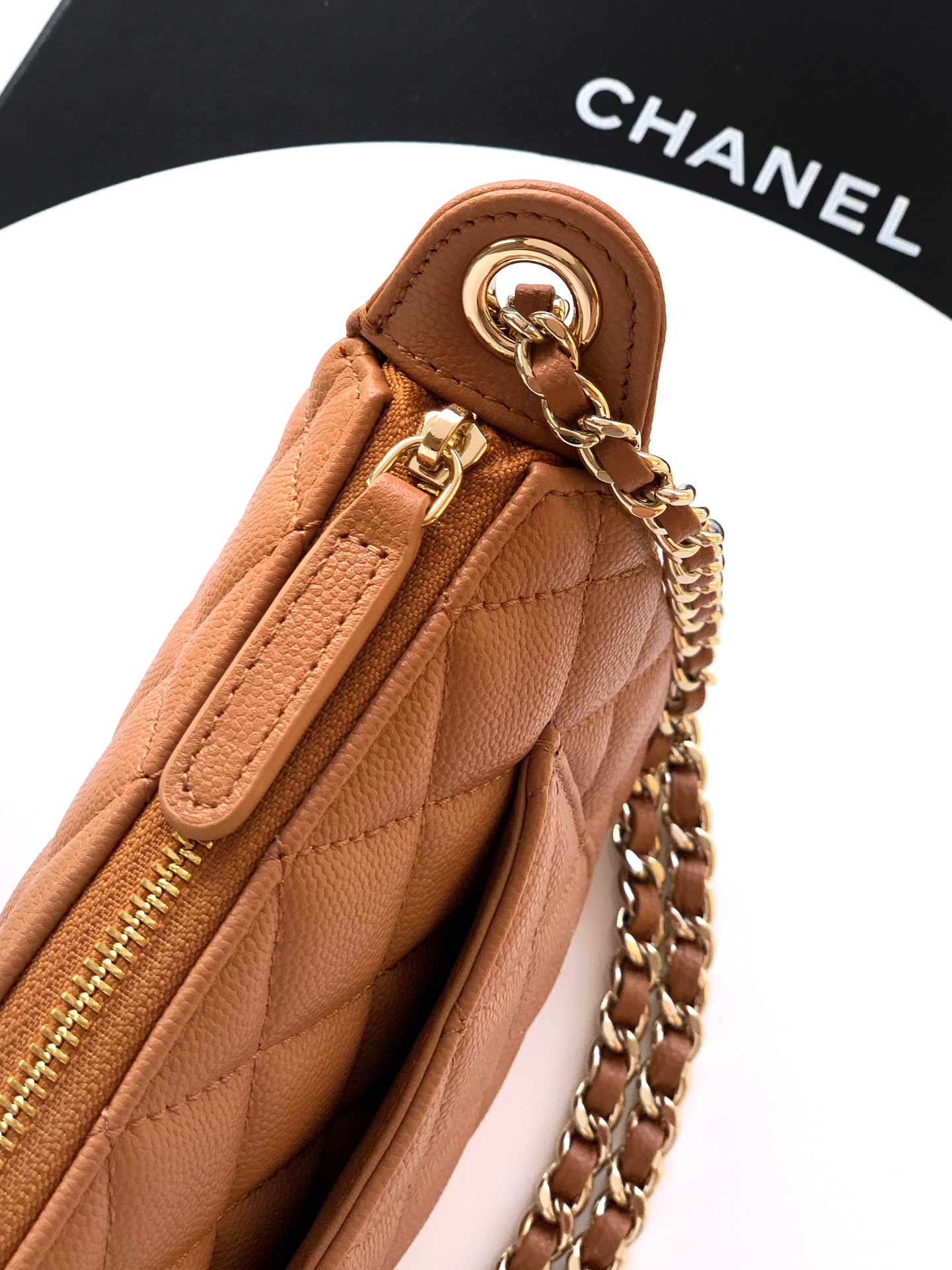 Chanel Basic Bag Cow Leather M-l