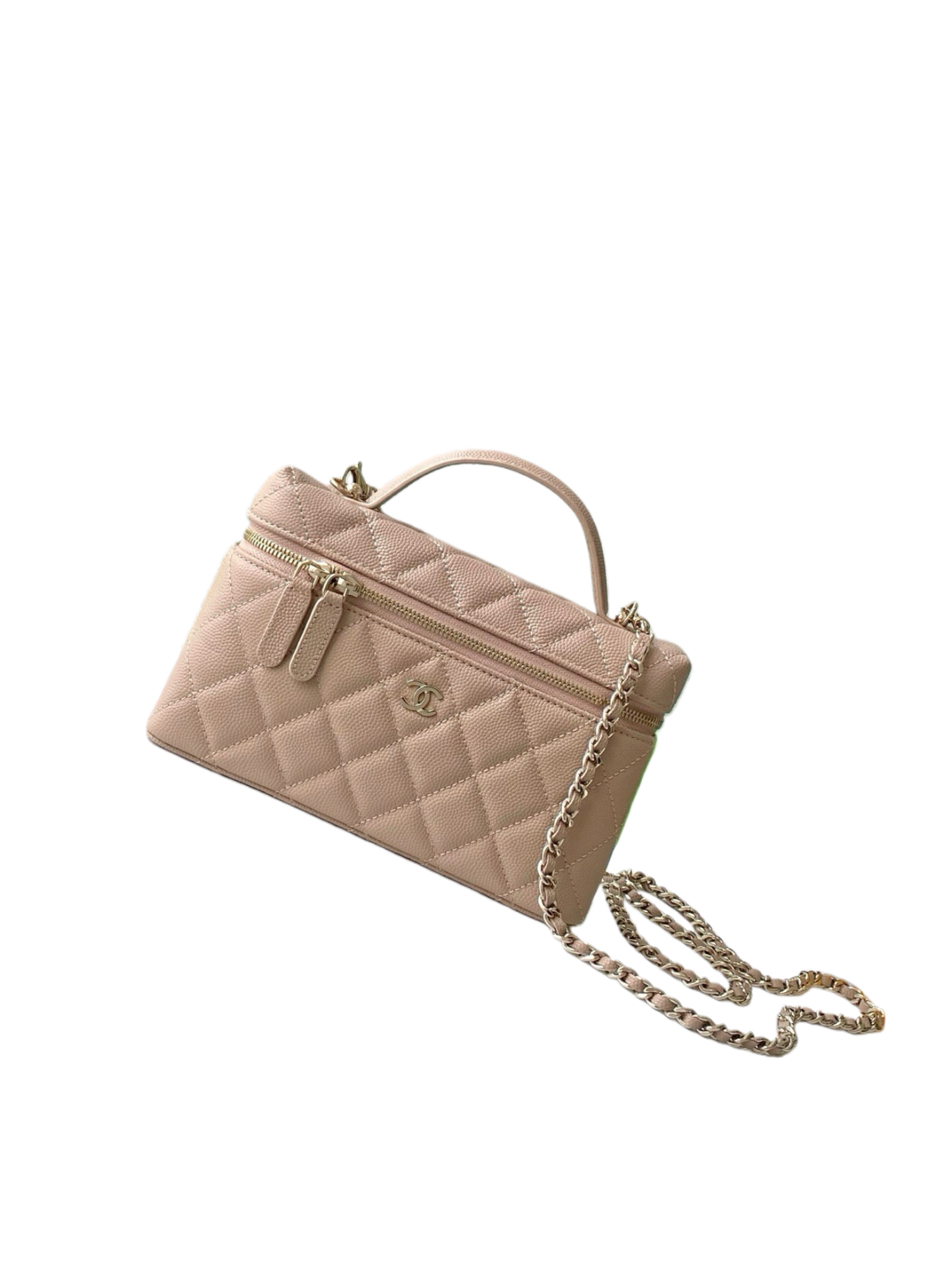 Chanel Basic Bag Cow Leather M-l-s
