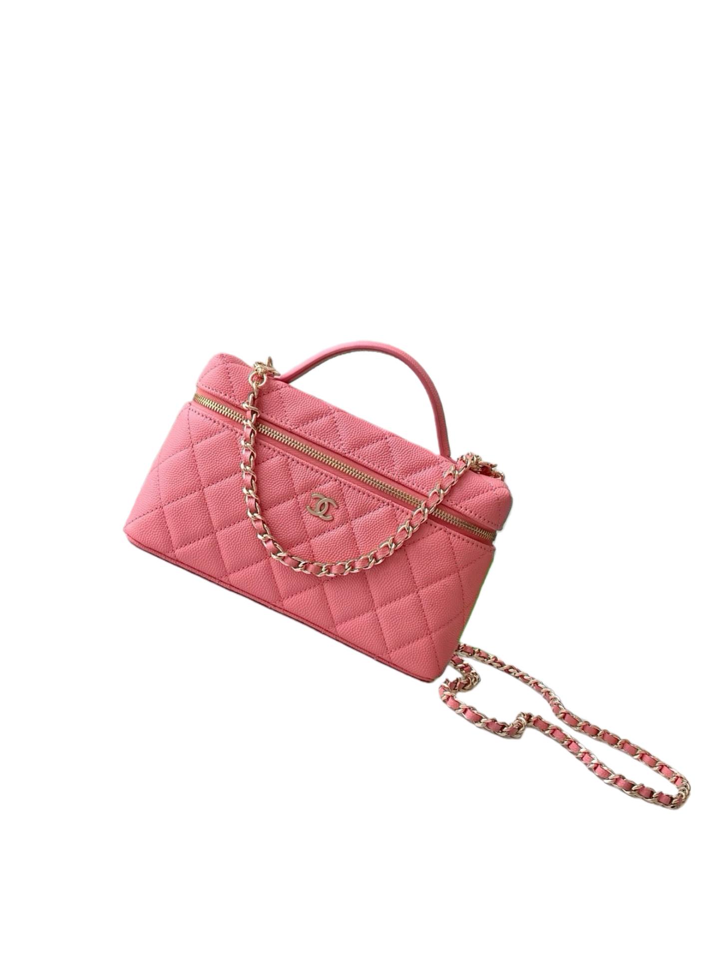 Chanel Basic Bag Cow Leather M-l-s