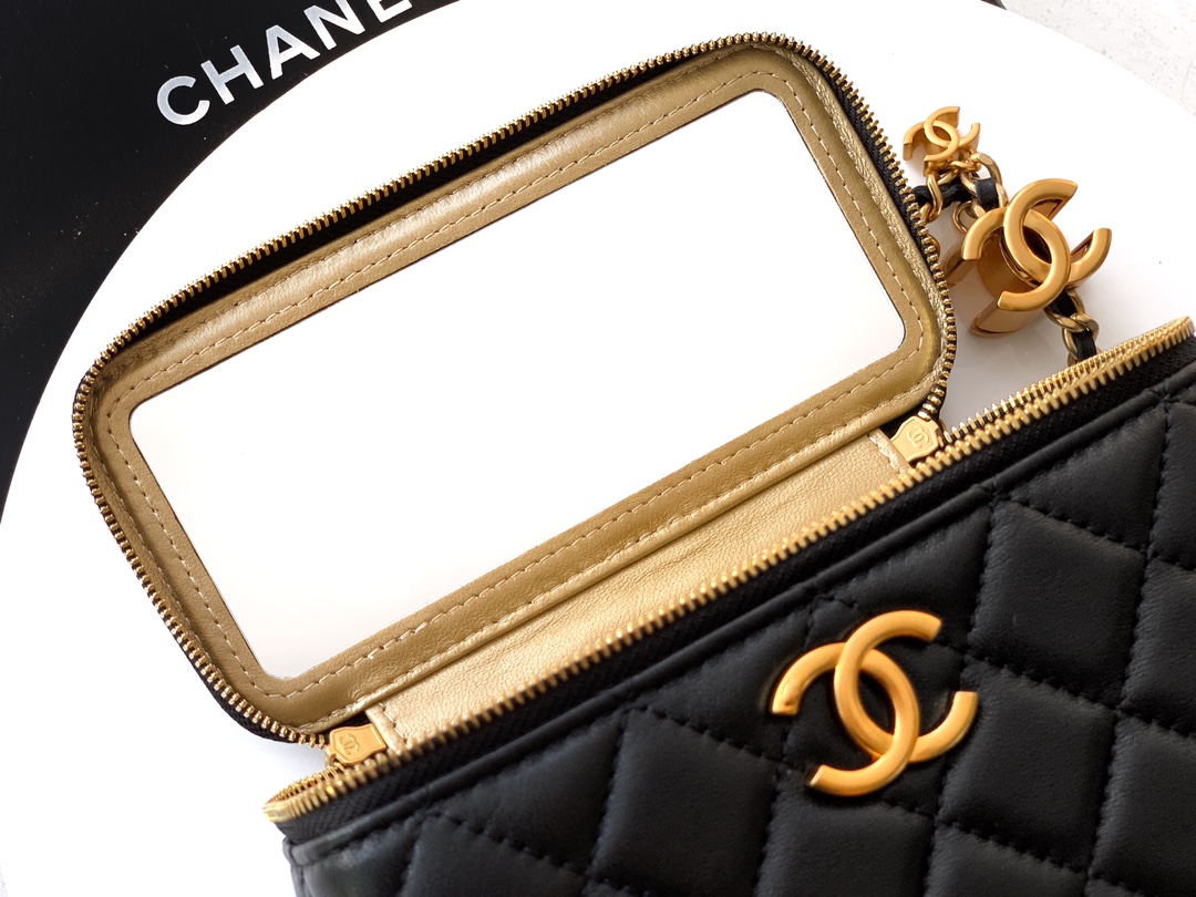Chanel Basic Bag Gray M-l