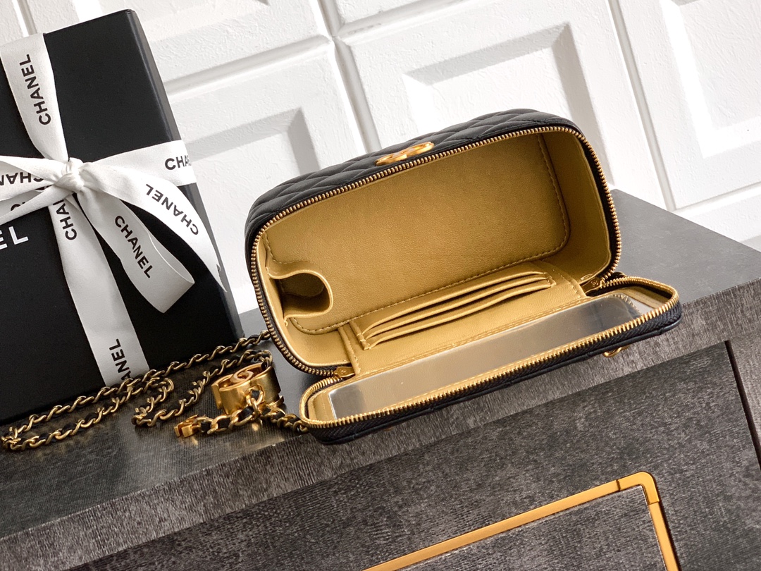 Chanel Basic Bag Gray M-l