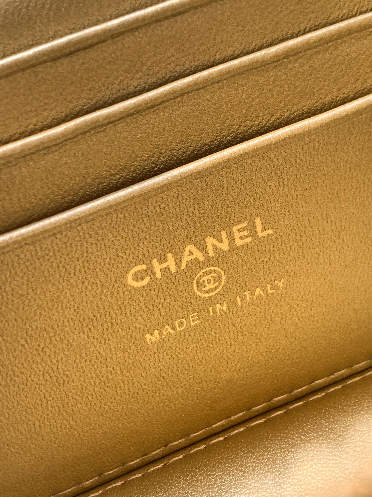 Chanel Basic Bag Gray M-l