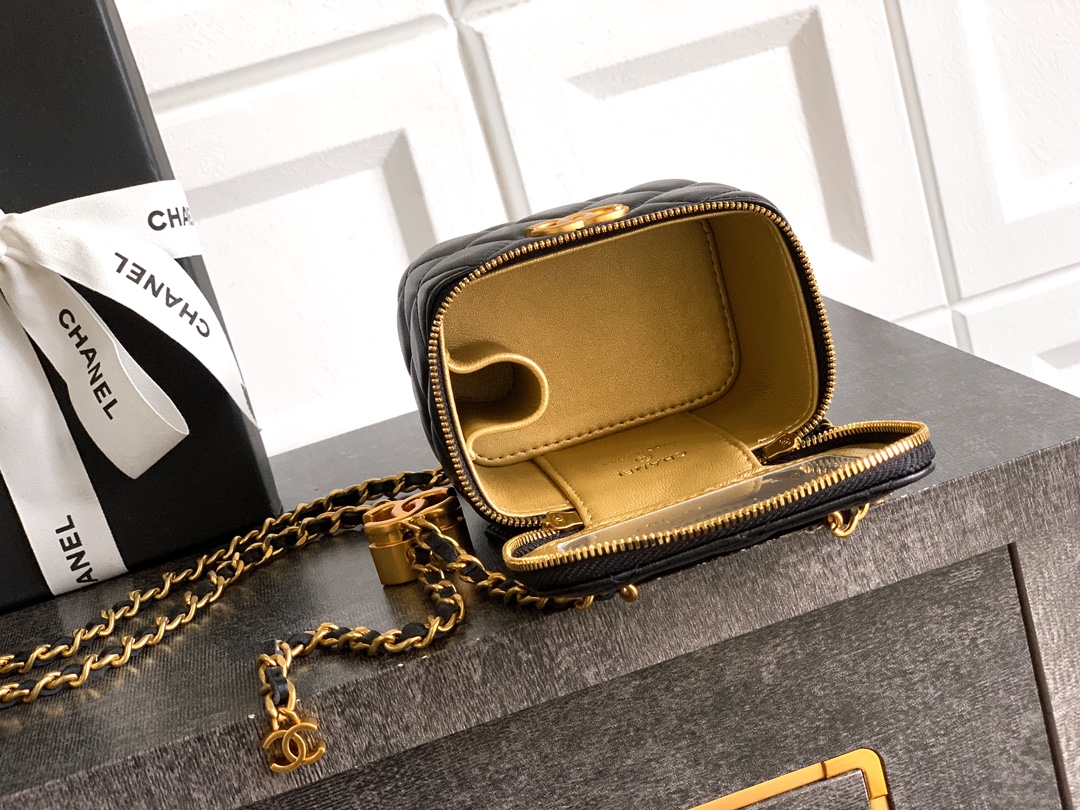 Chanel Basic Bag Cow Leather M-l