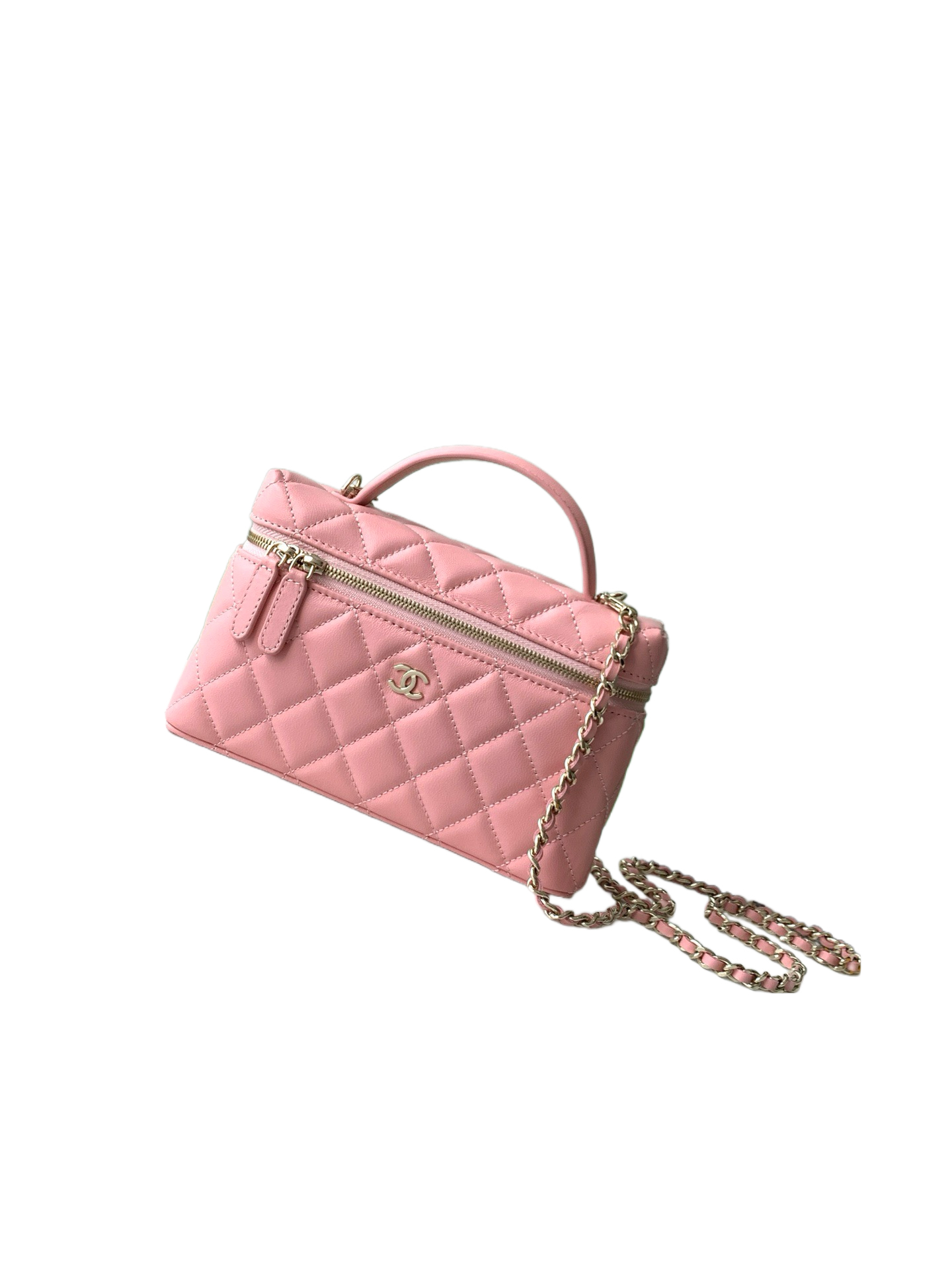 Chanel Basic Bag Cow Leather M-l-s