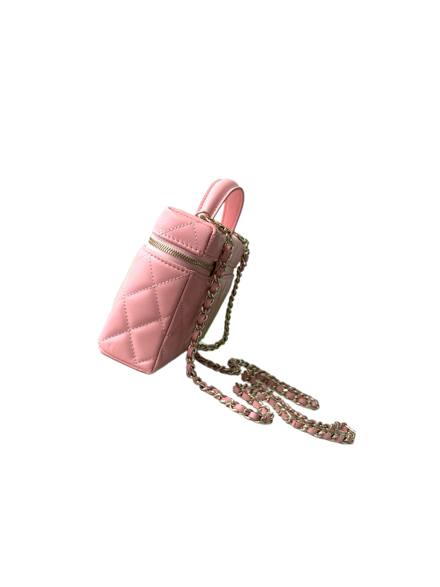 Chanel Basic Bag Cow Leather M-l-s