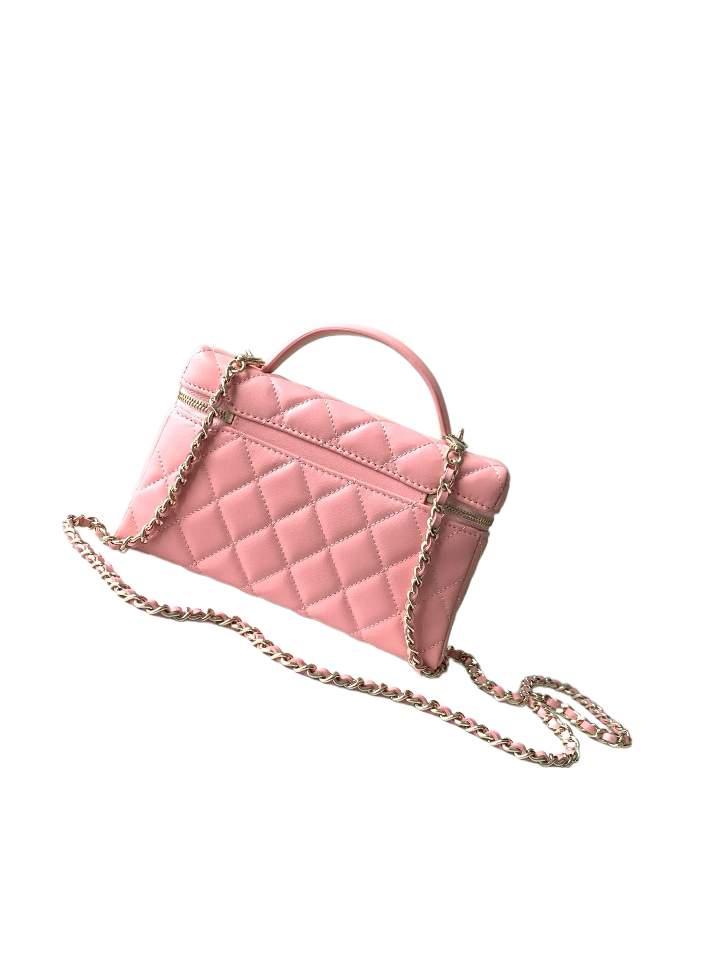 Chanel Basic Bag Cow Leather M-l-s