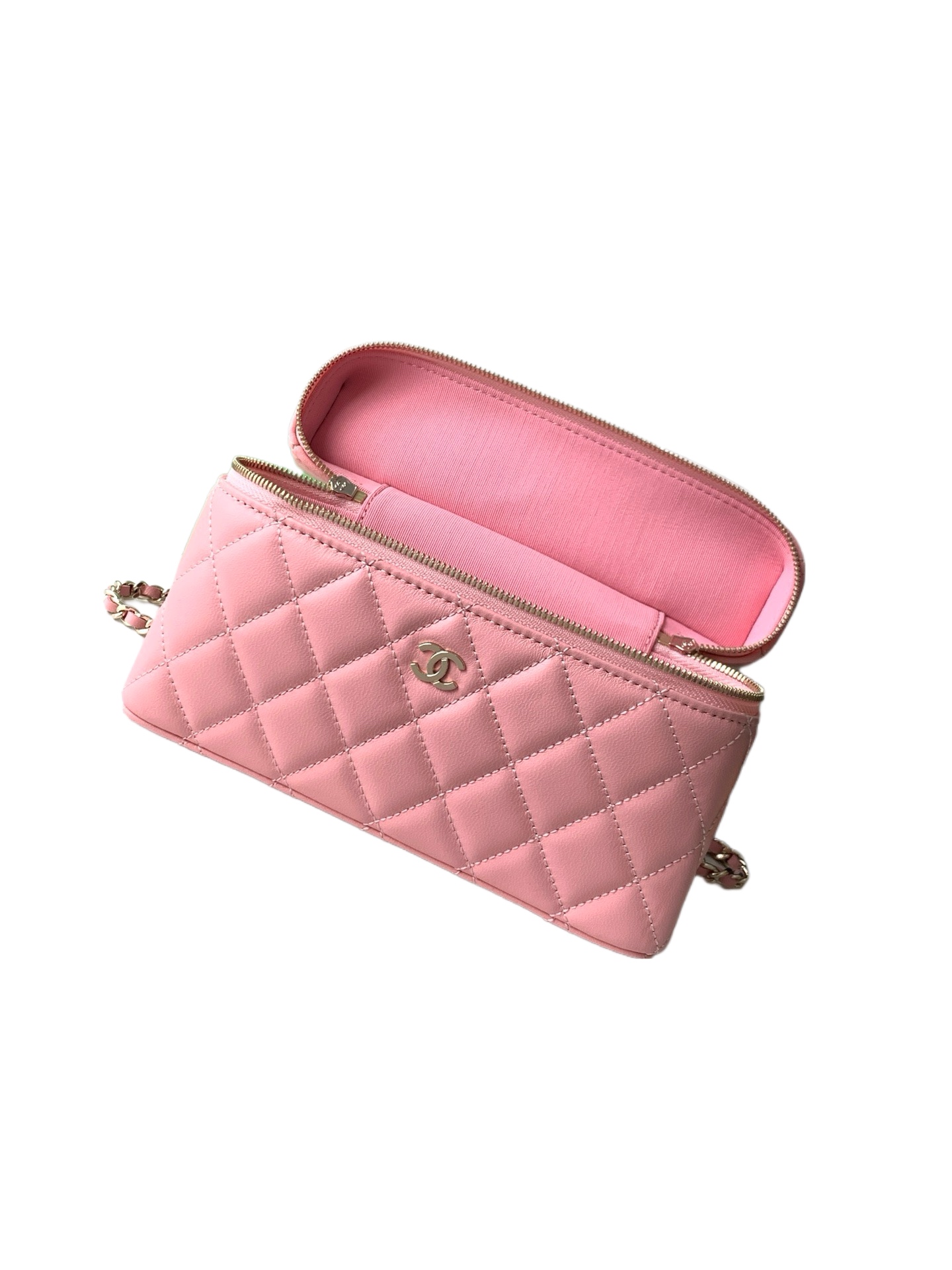 Chanel Basic Bag Cow Leather M-l-s