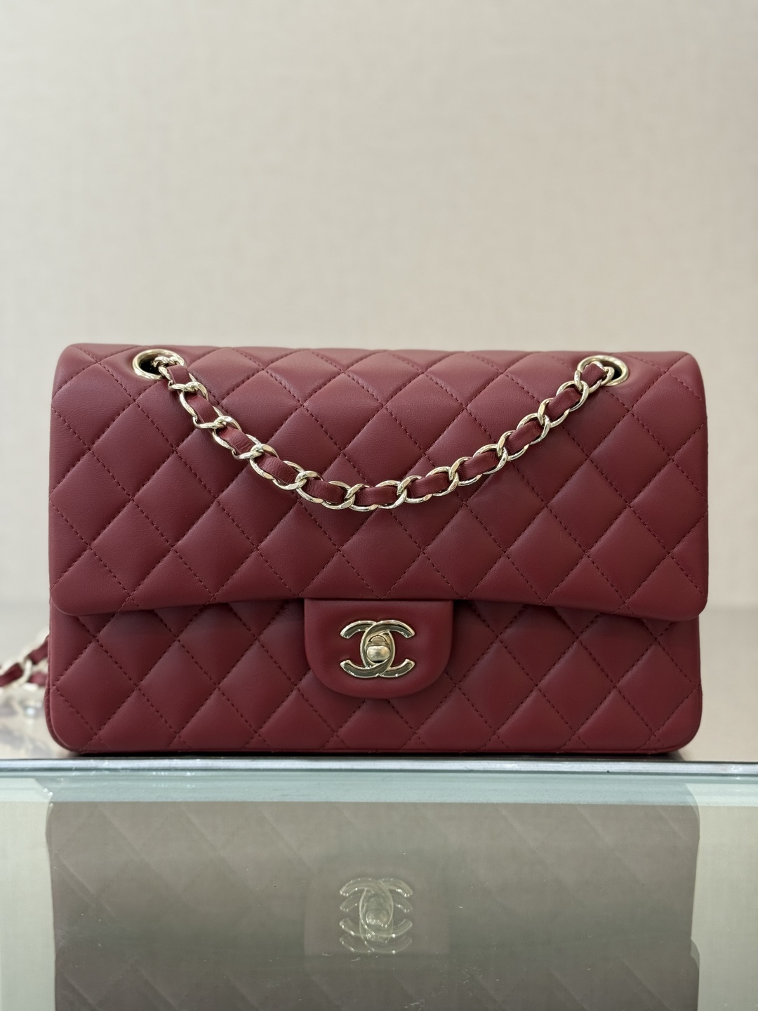 Chanel Basic Bag Sheepskin 25cm-l-s