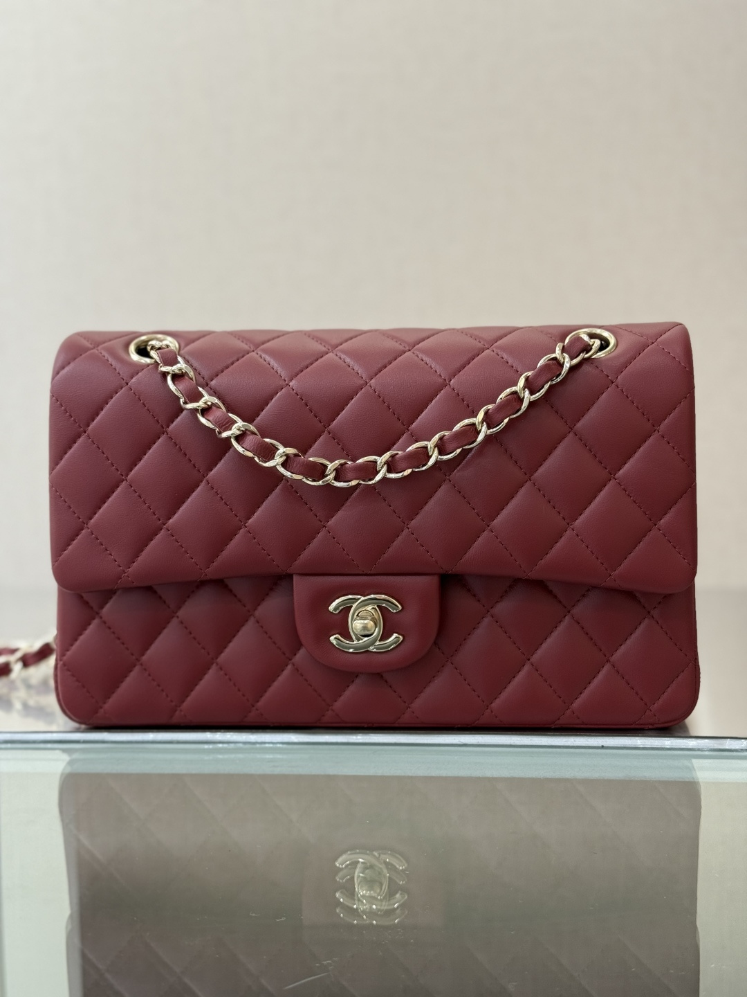 Chanel Basic Bag Sheepskin 25cm-l-s