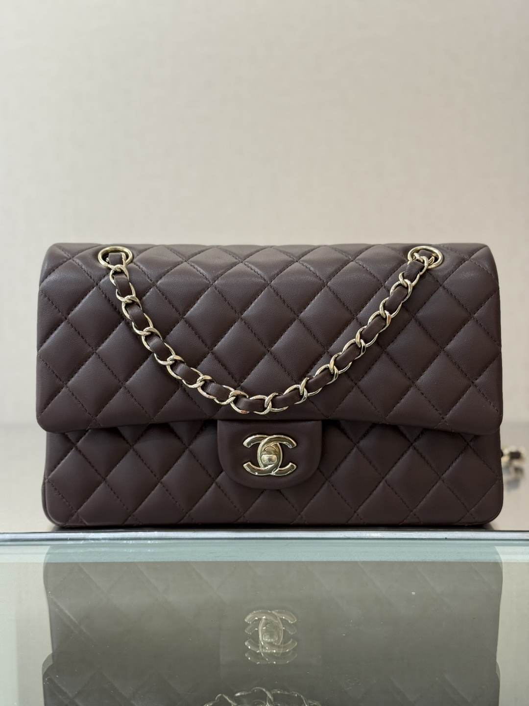 Chanel Basic Bag Sheepskin 25cm-l-s