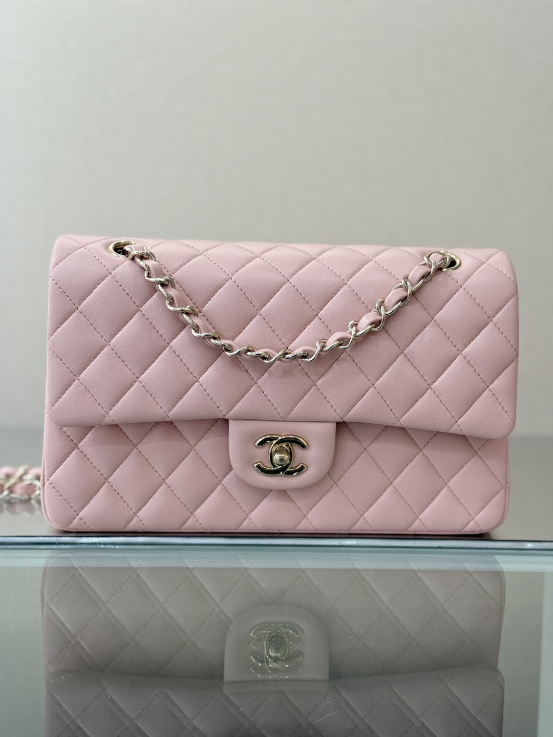 Chanel Basic Bag Sheepskin 25cm-l-s