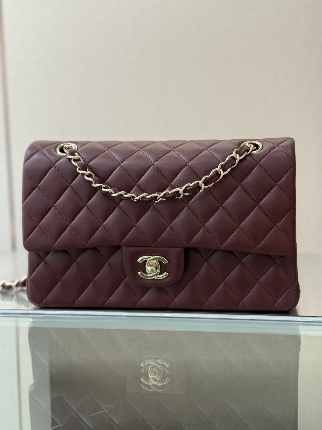 Chanel Basic Bag Sheepskin 25cm-l-s