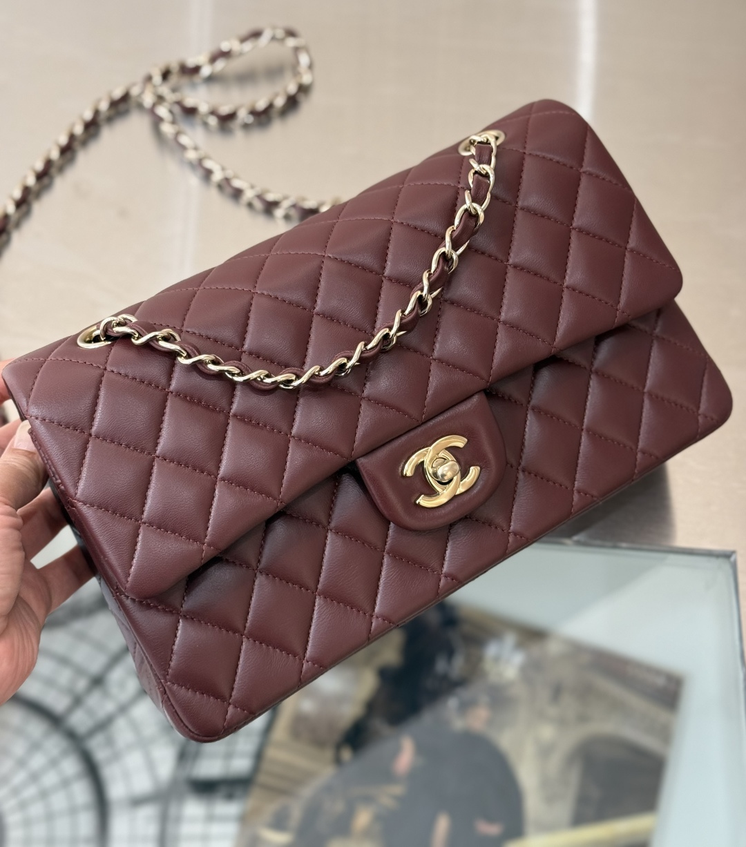 Chanel Basic Bag Sheepskin 25cm-l-s
