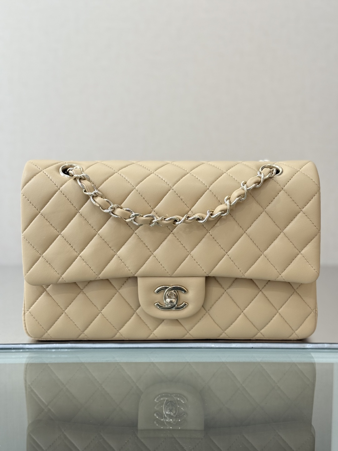 Chanel Basic Bag Sheepskin 25cm-l-s
