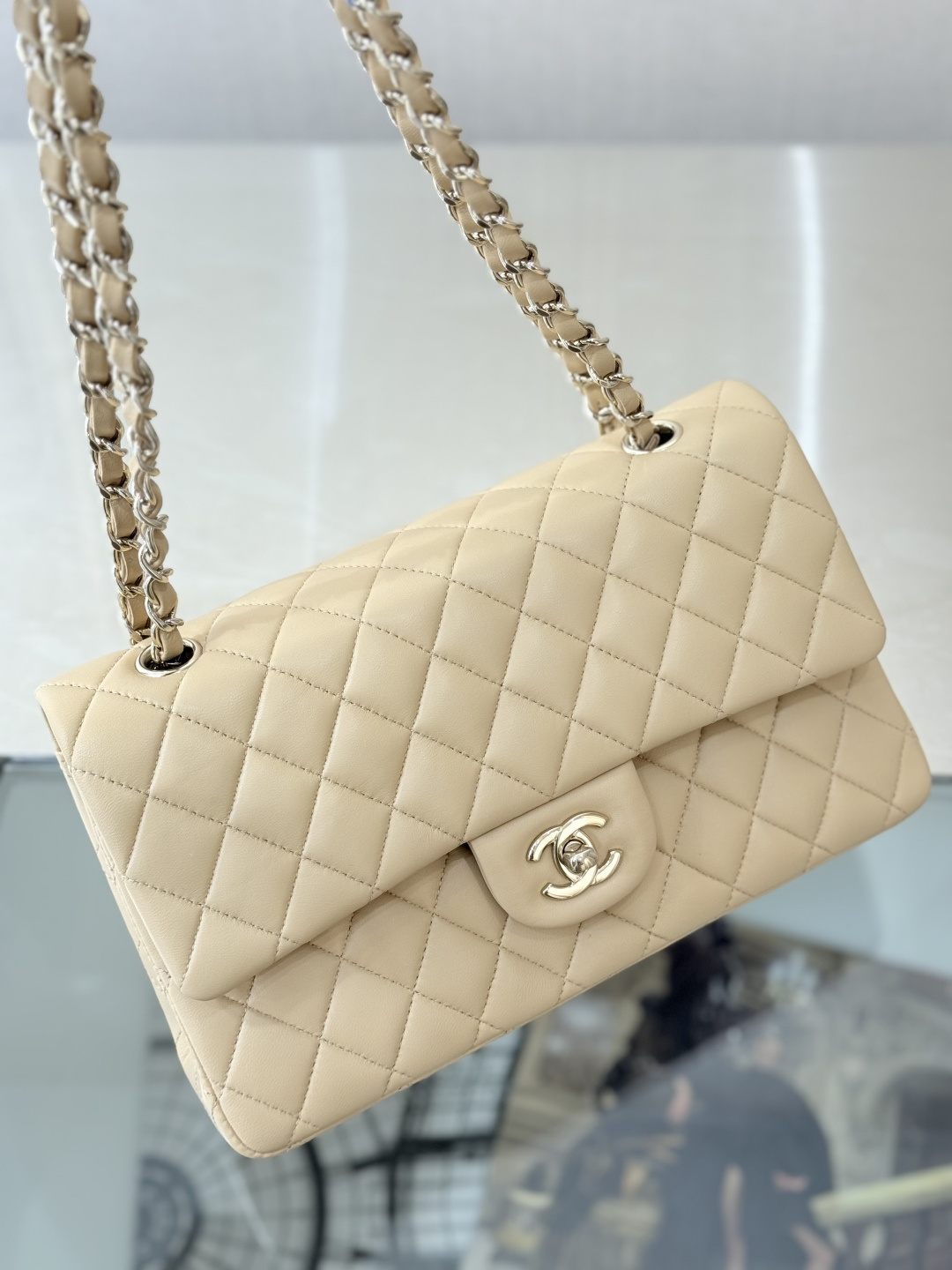 Chanel Basic Bag Sheepskin 25cm-l-s