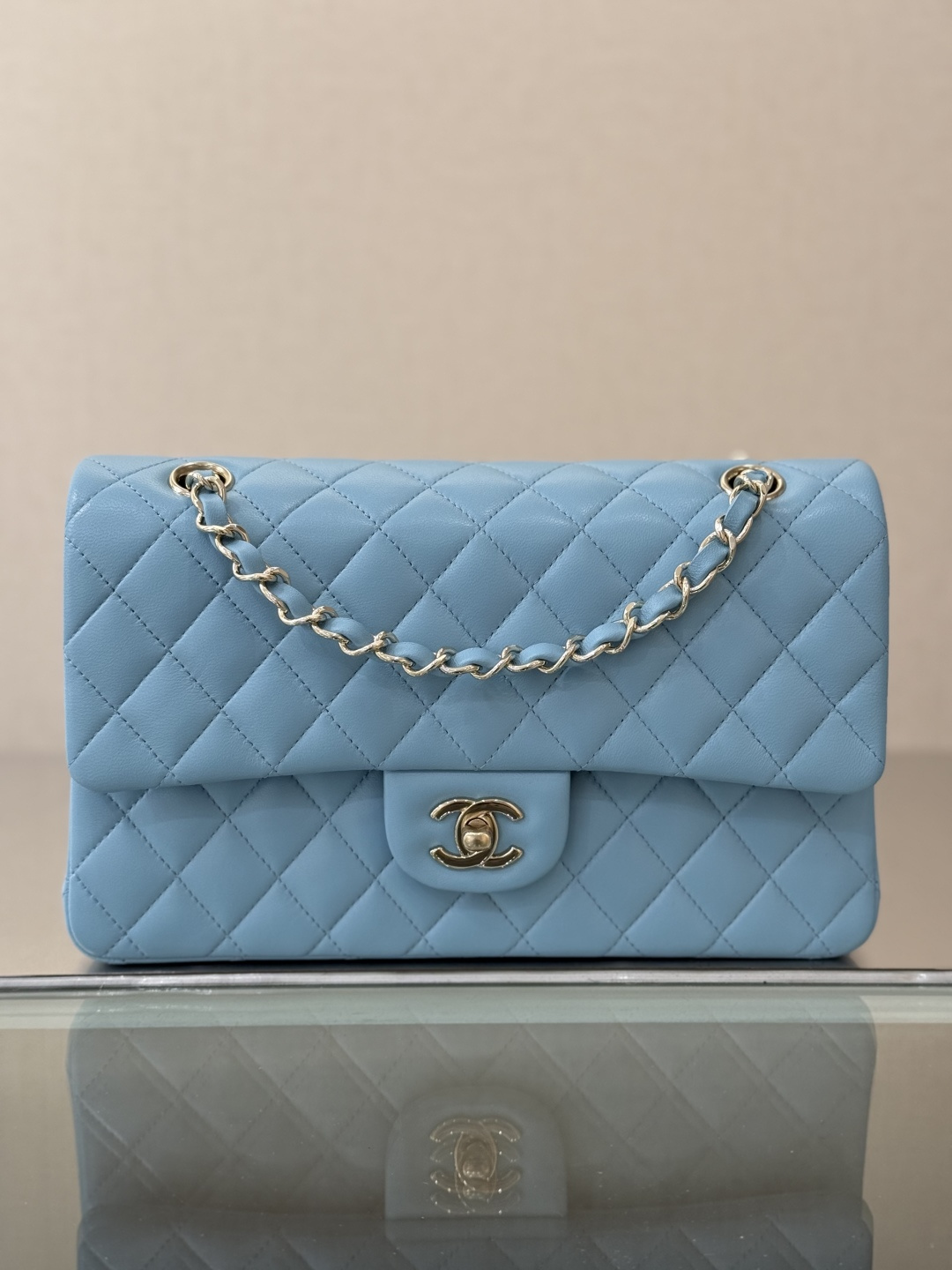Chanel Basic Bag Sheepskin 25cm-l-s