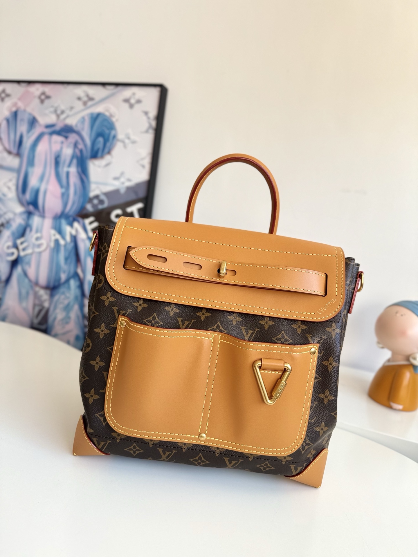 Louis Vuitton Basic Bag Canvas 14cm-m-l-s