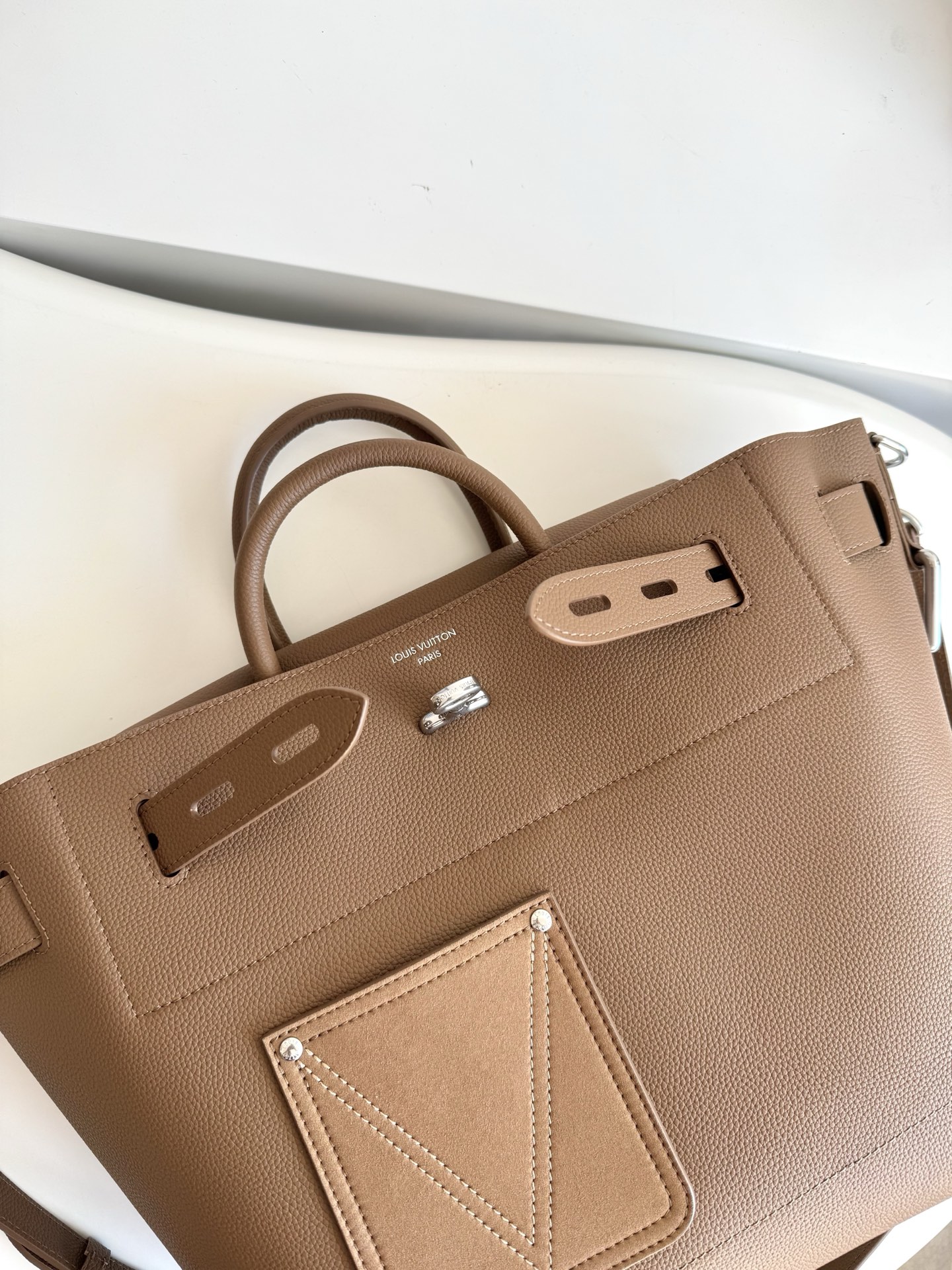 Louis Vuitton Basic Bag Cow Leather 14cm-m-l-s