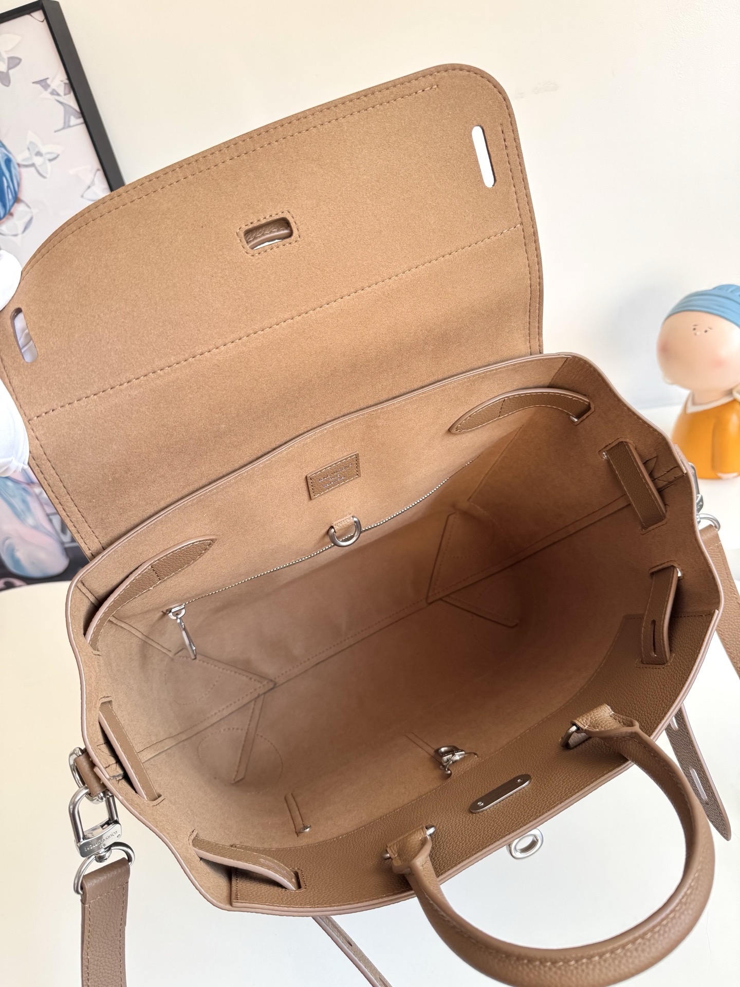 Louis Vuitton Basic Bag Cow Leather 14cm-m-l-s