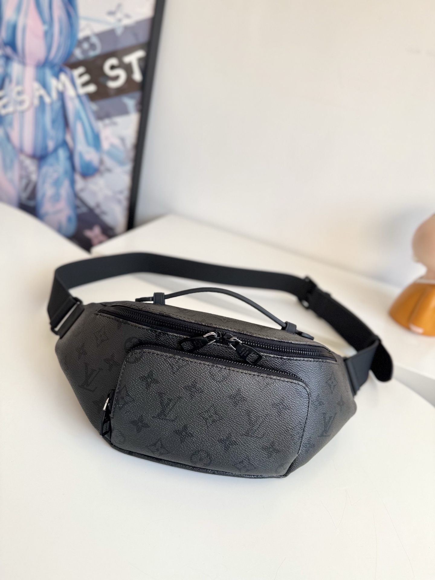Louis Vuitton Basic Bag Canvas M-s