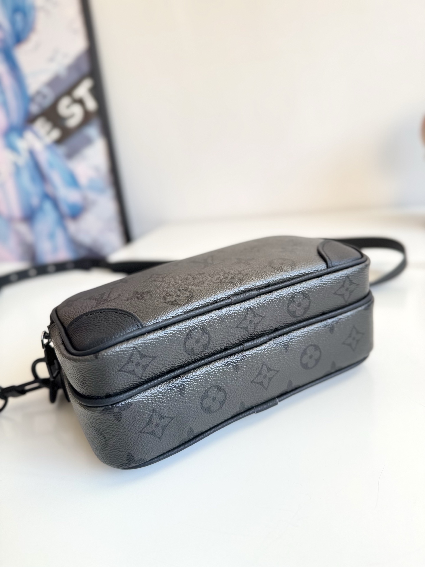 Louis Vuitton Crossbody Bag Canvas 11cm-m-l